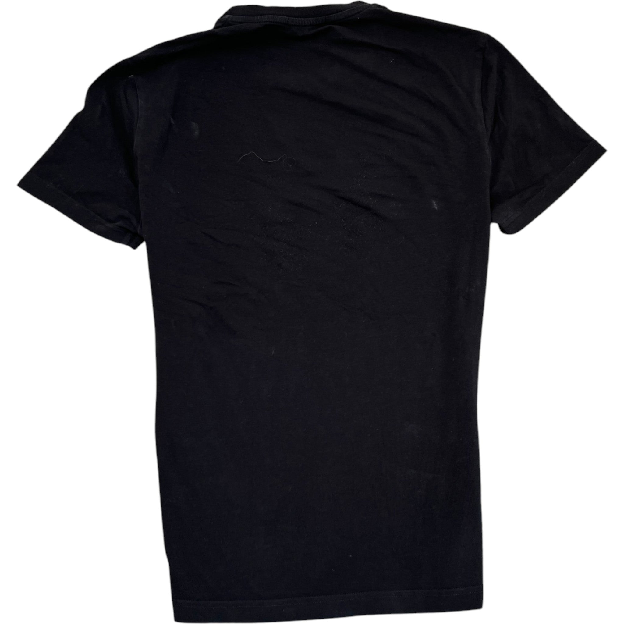 Men's Logo Print T-Shirt Black Size M
