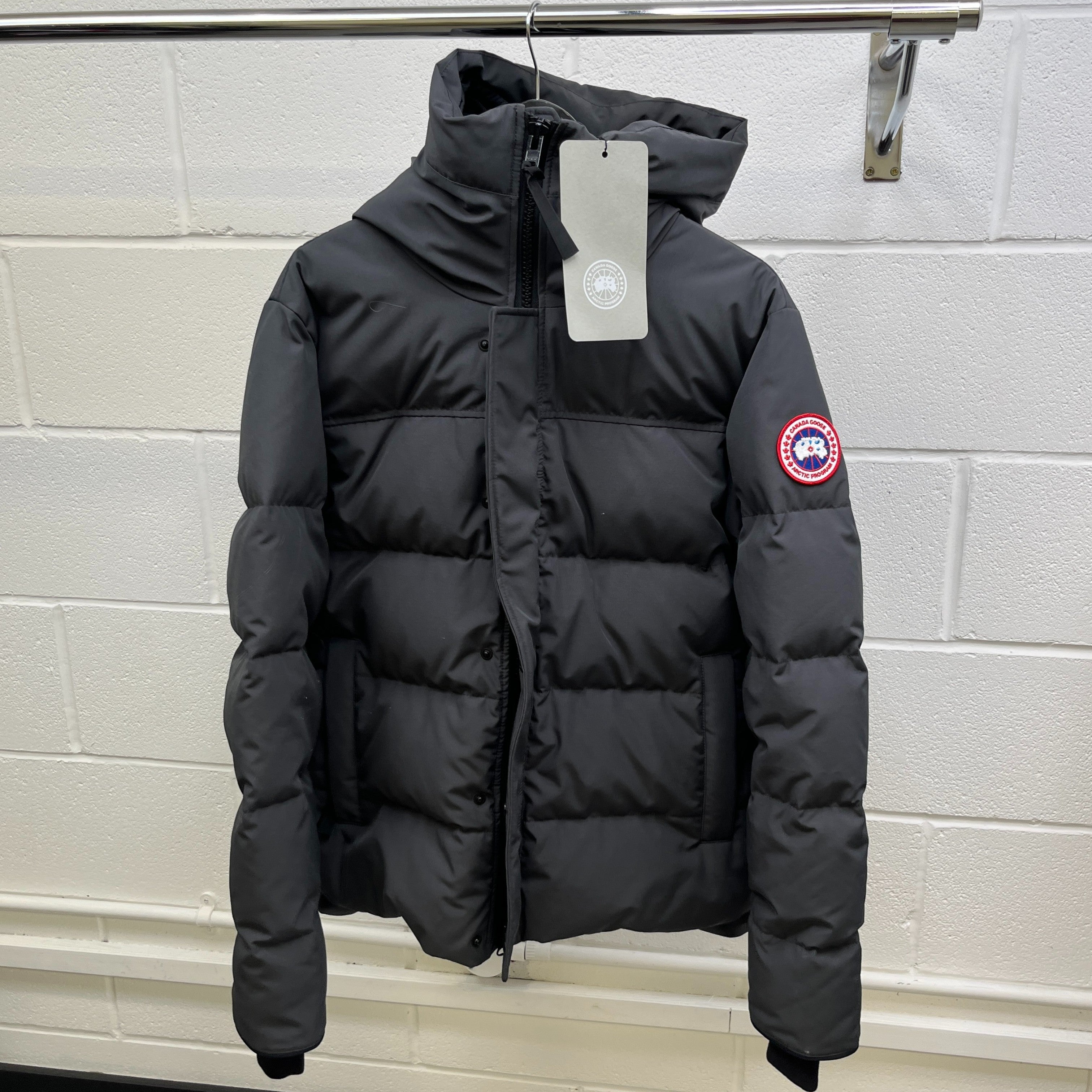 Men's Macmillan Parka Down Jacket Grey Size L