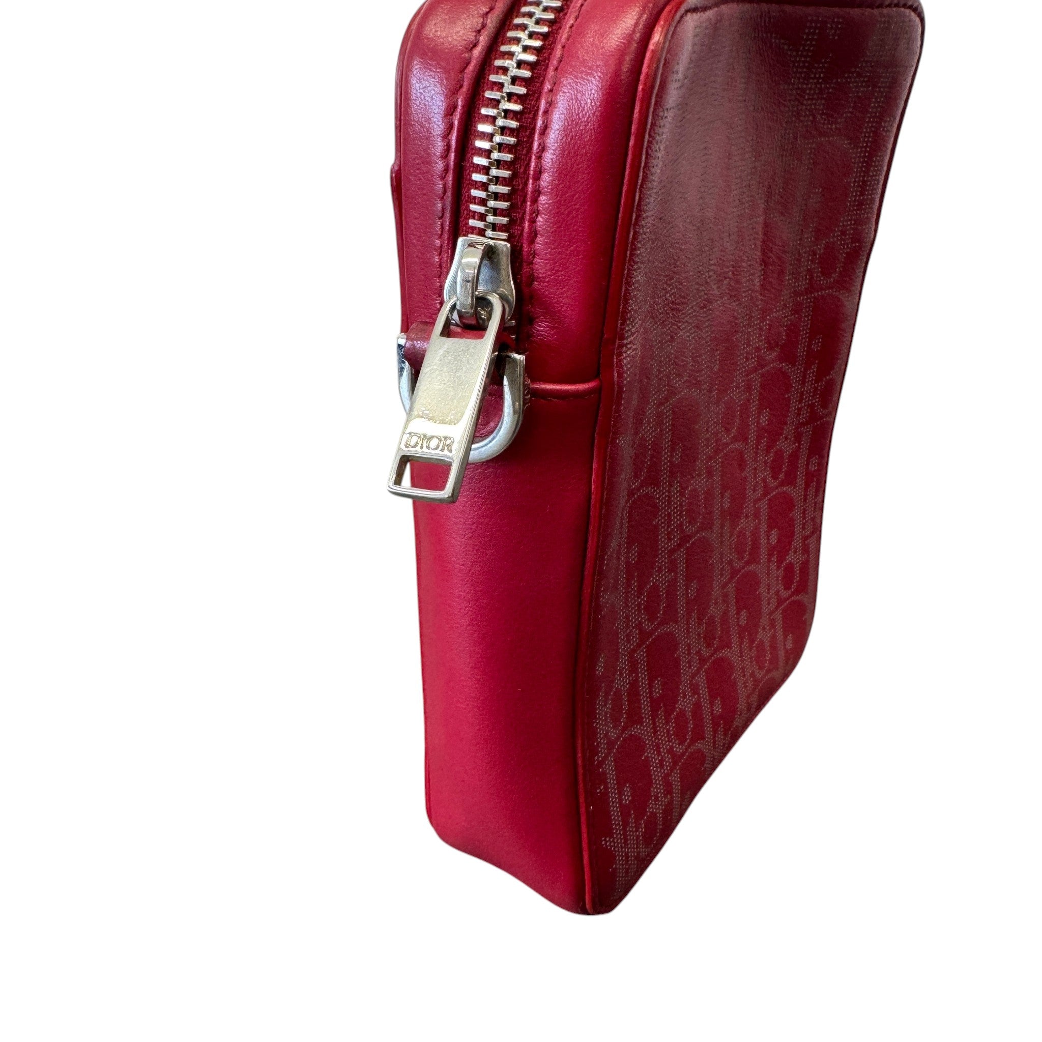 Men's Oblique World Tour Messenger Bag Red