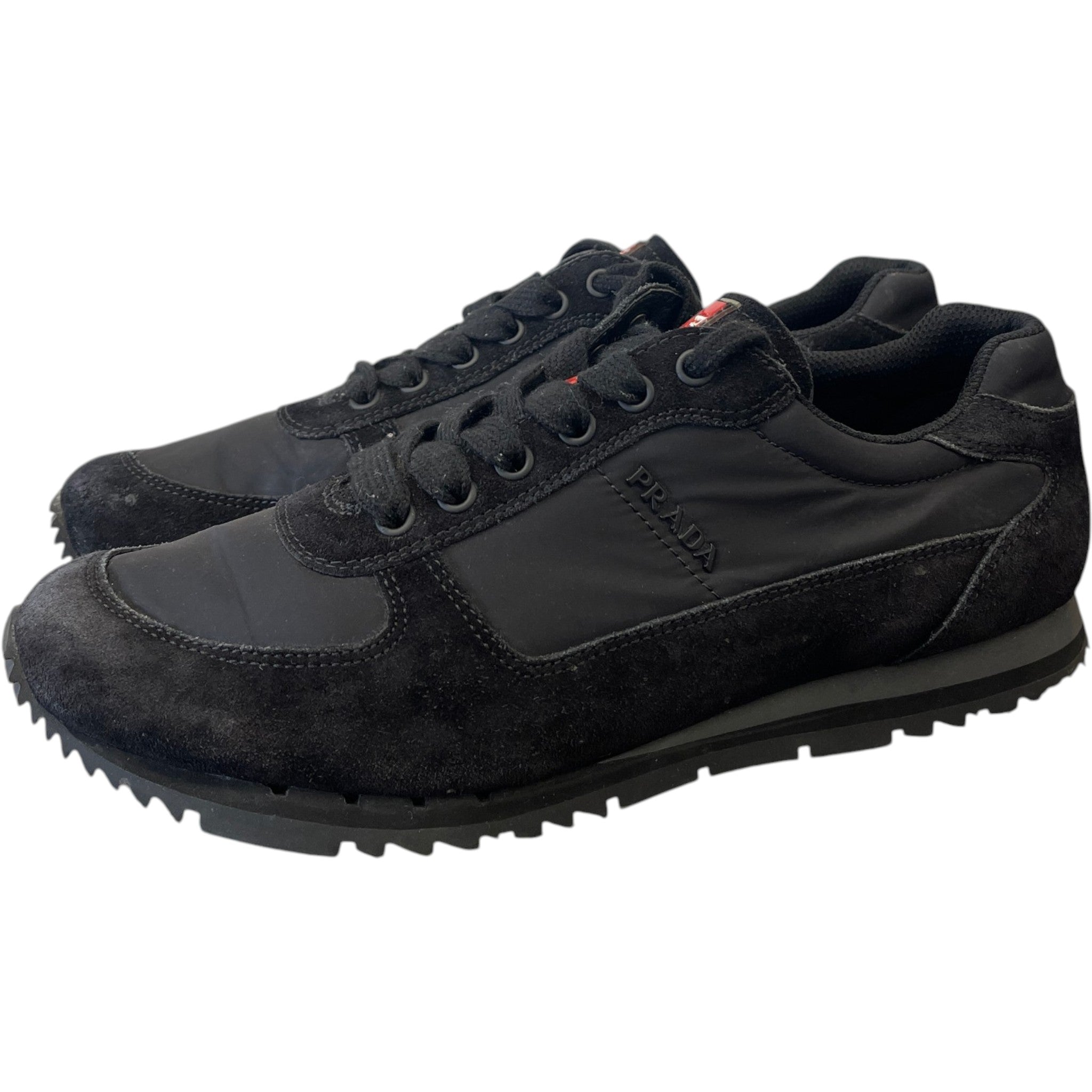 Men's Linear Rosa Low Trainers Black Size EU 40.5 / UK 6.5