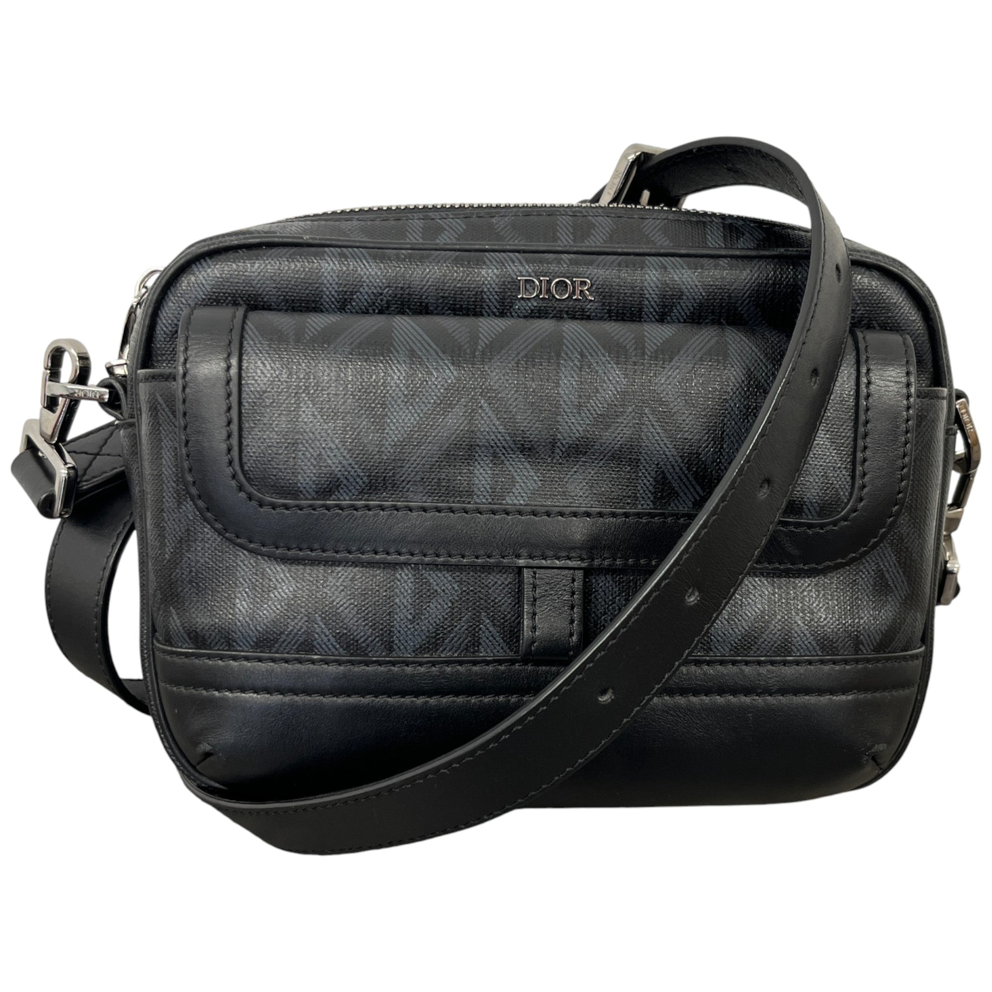 Men's Hit The Road Messenger Bag Black