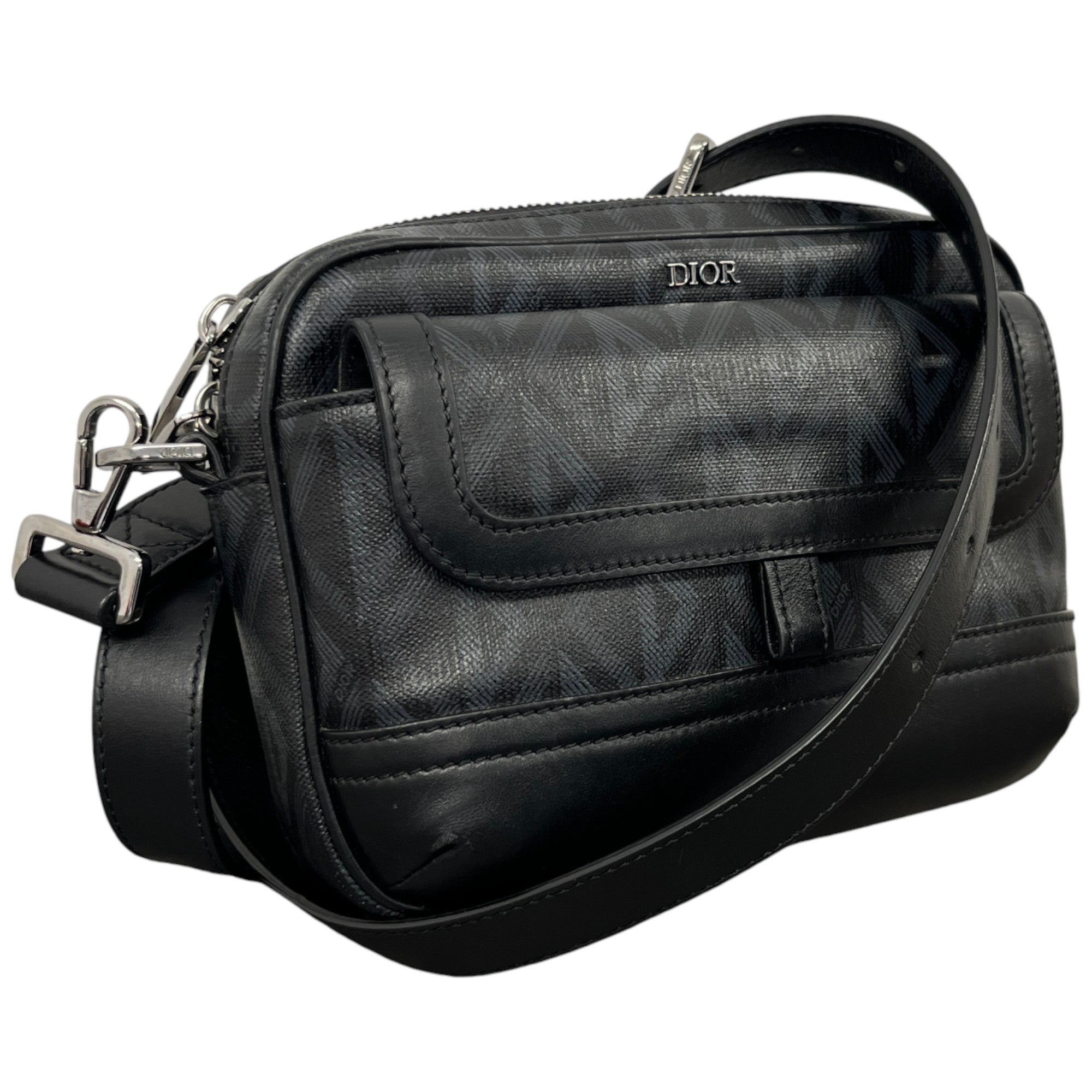 Men's Hit The Road Messenger Bag Black