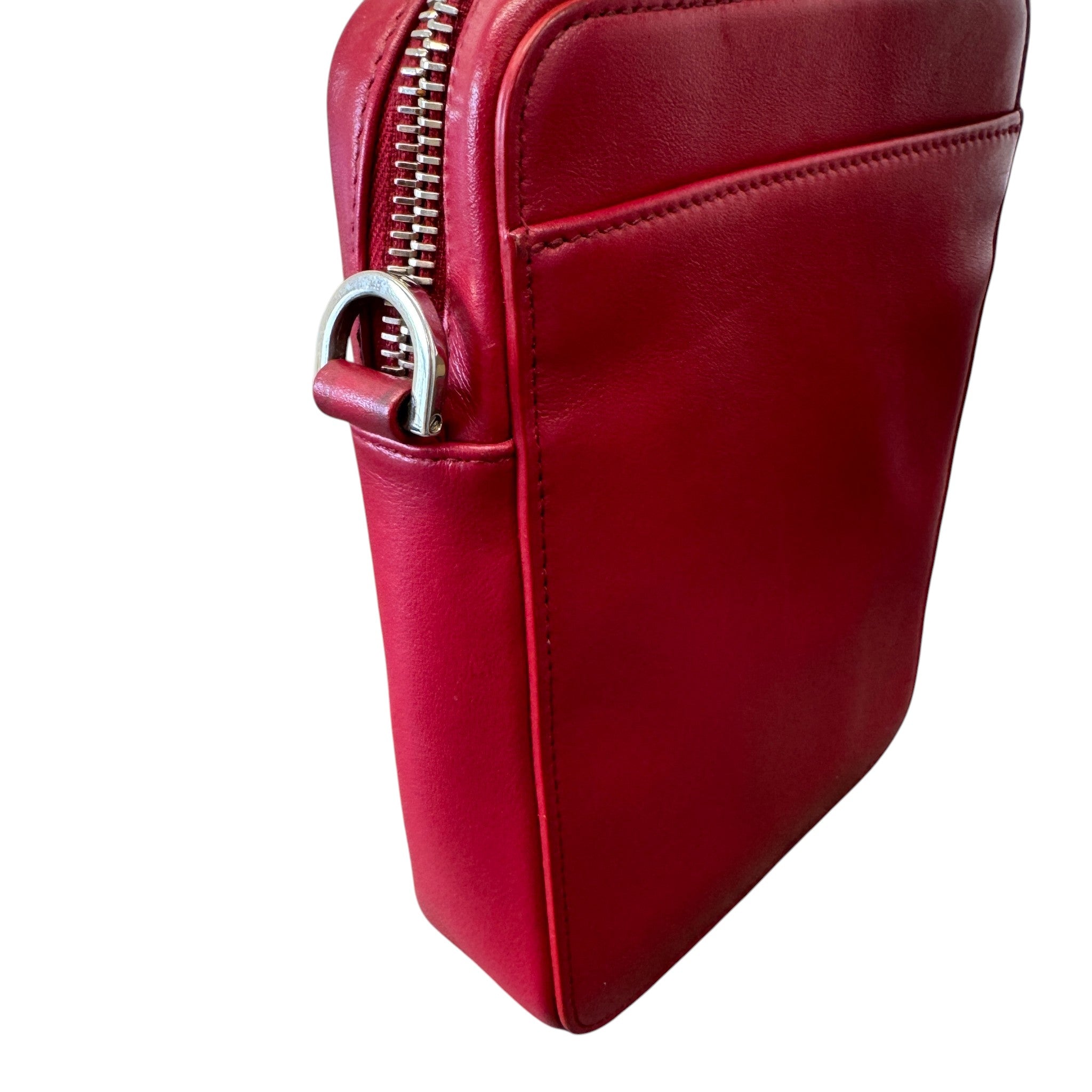 Men's Oblique World Tour Messenger Bag Red