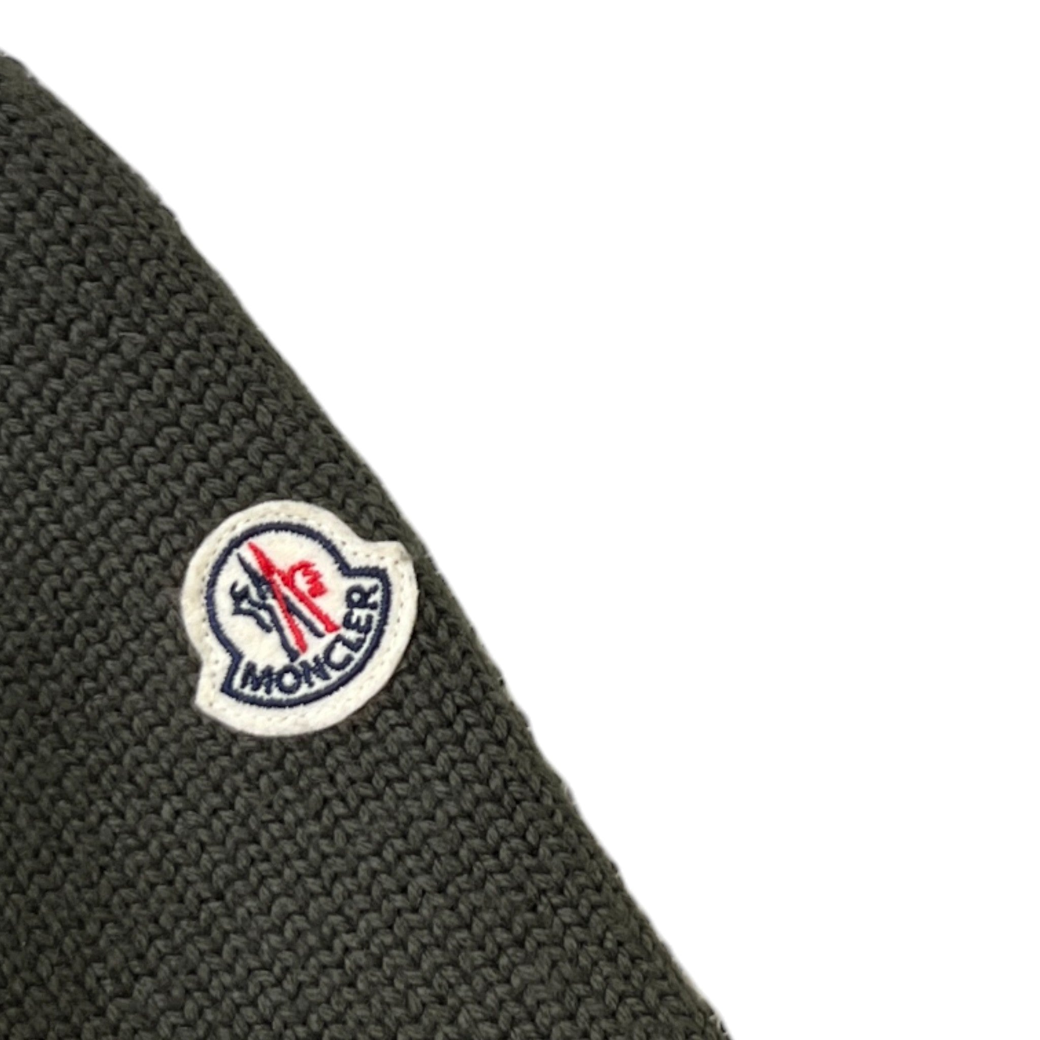 Women's Maglione Tricot Cardigan Khaki Size XS