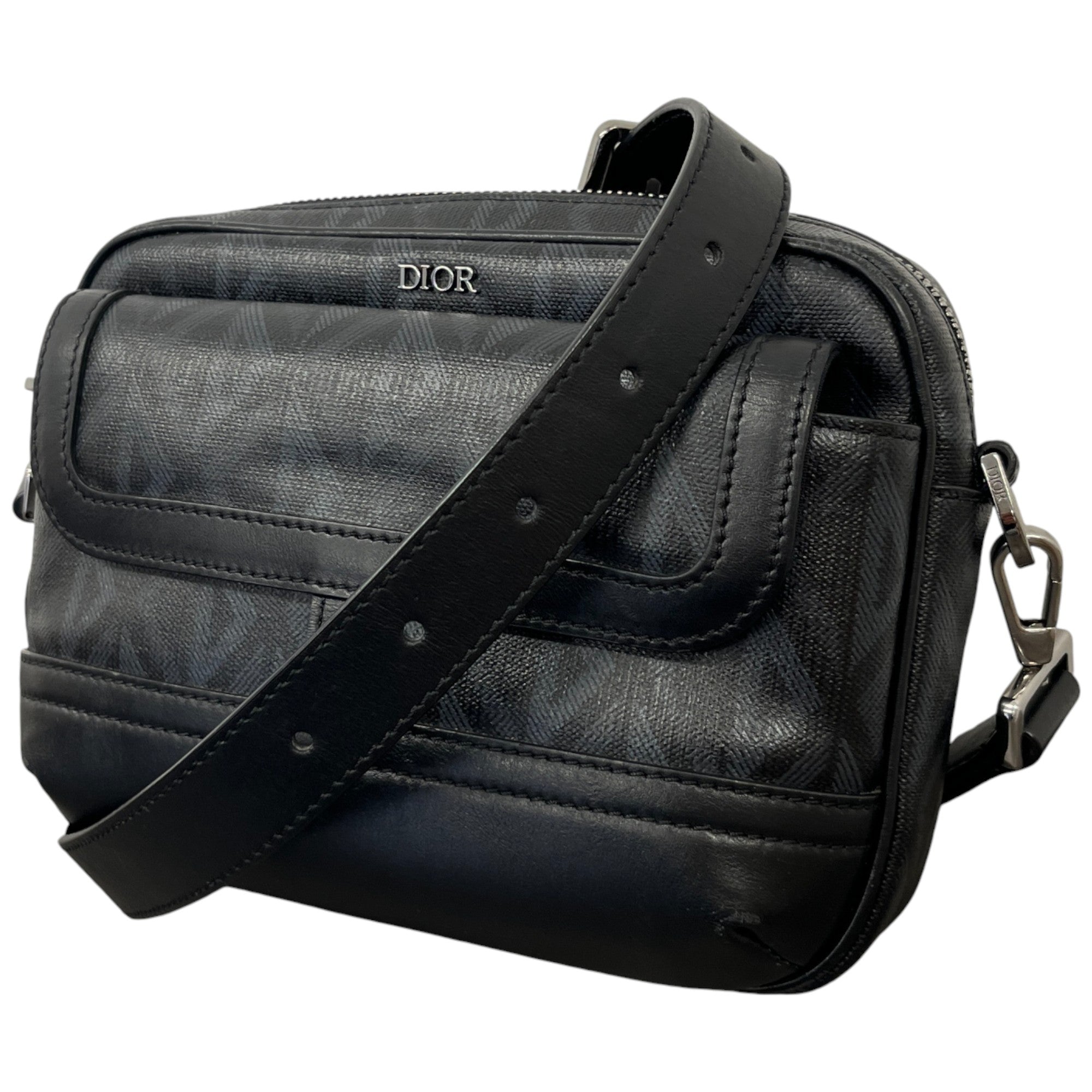 Men's Hit The Road Messenger Bag Black