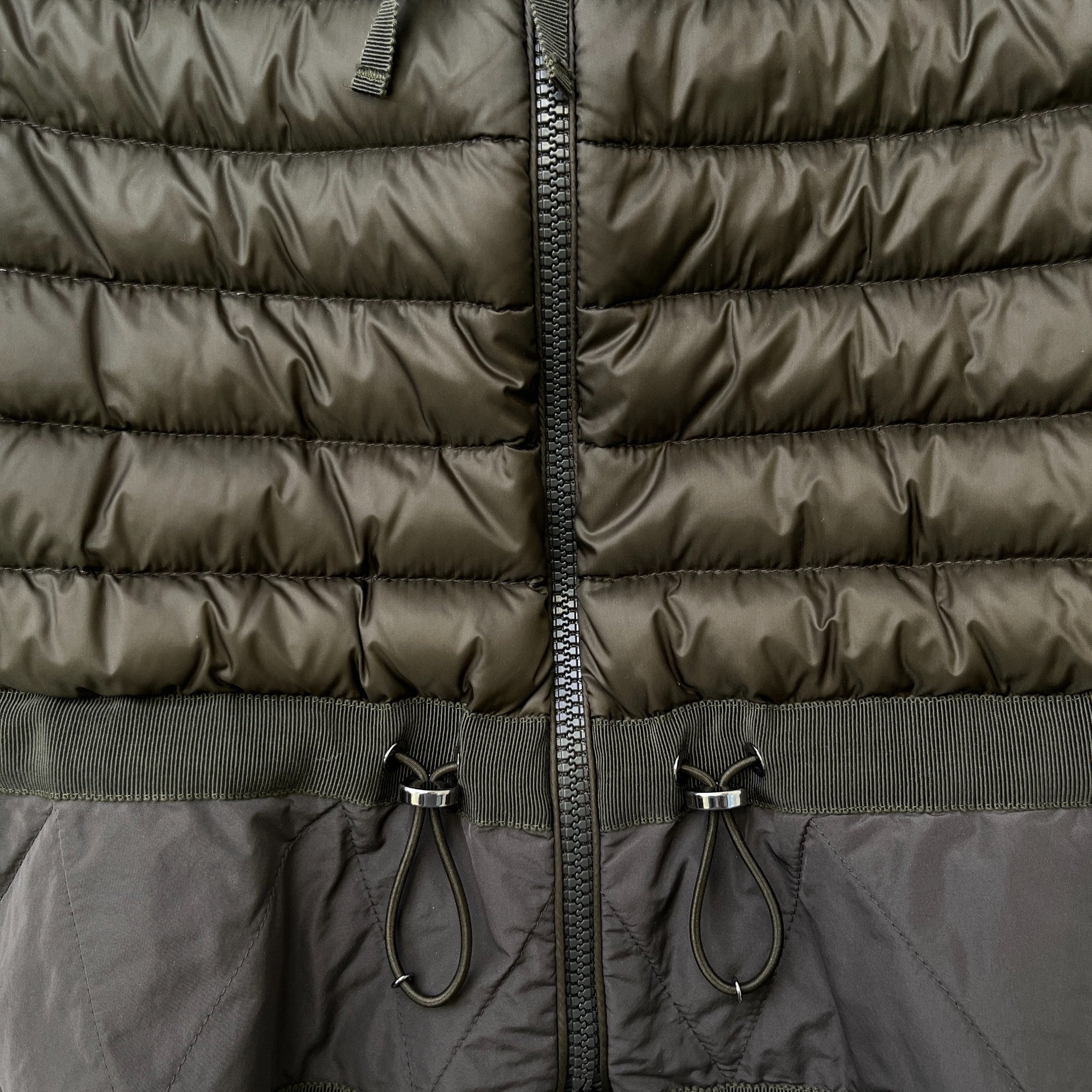 Women's Maglione Tricot Cardigan Khaki Size XS