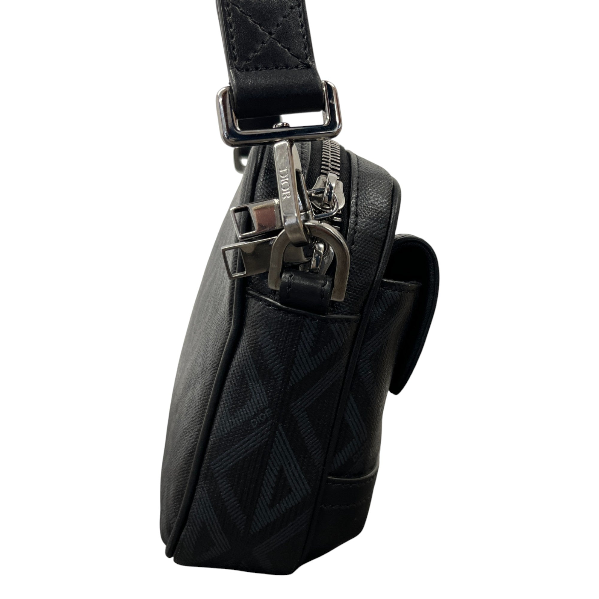 Men's Hit The Road Messenger Bag Black