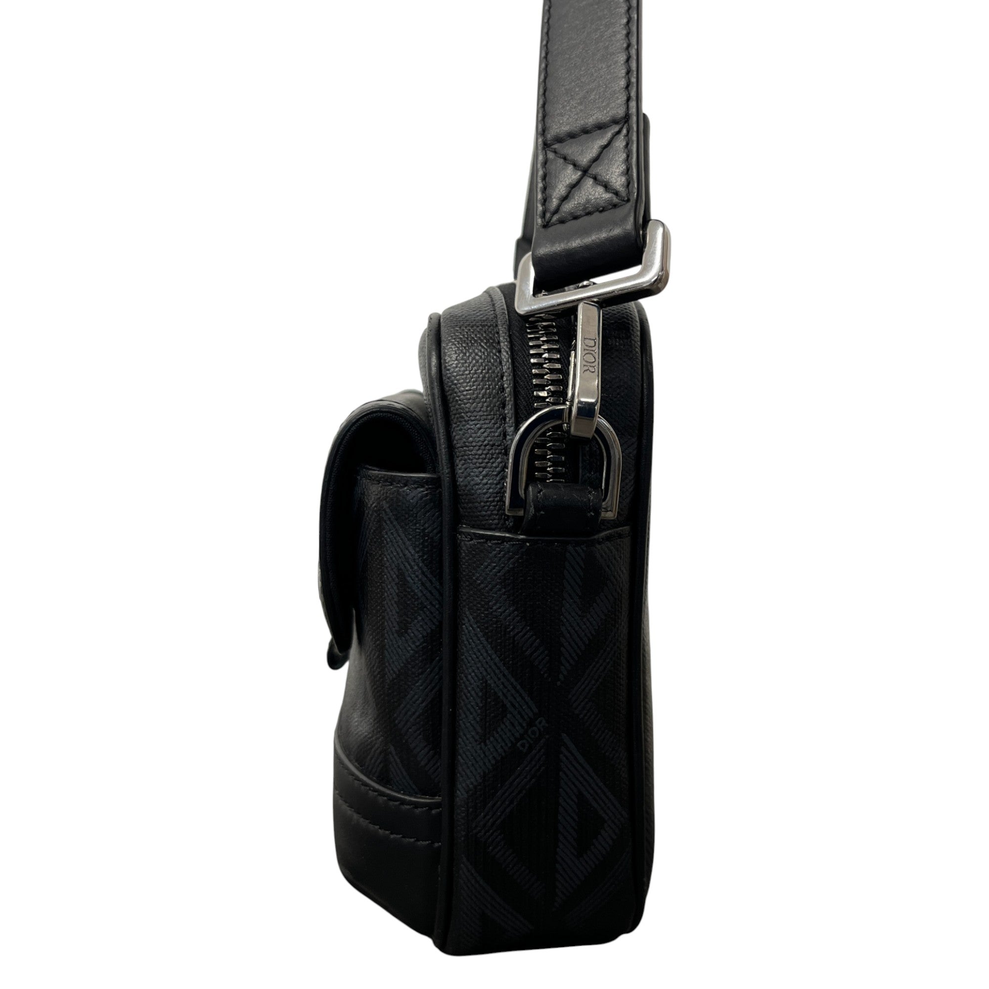 Men's Hit The Road Messenger Bag Black