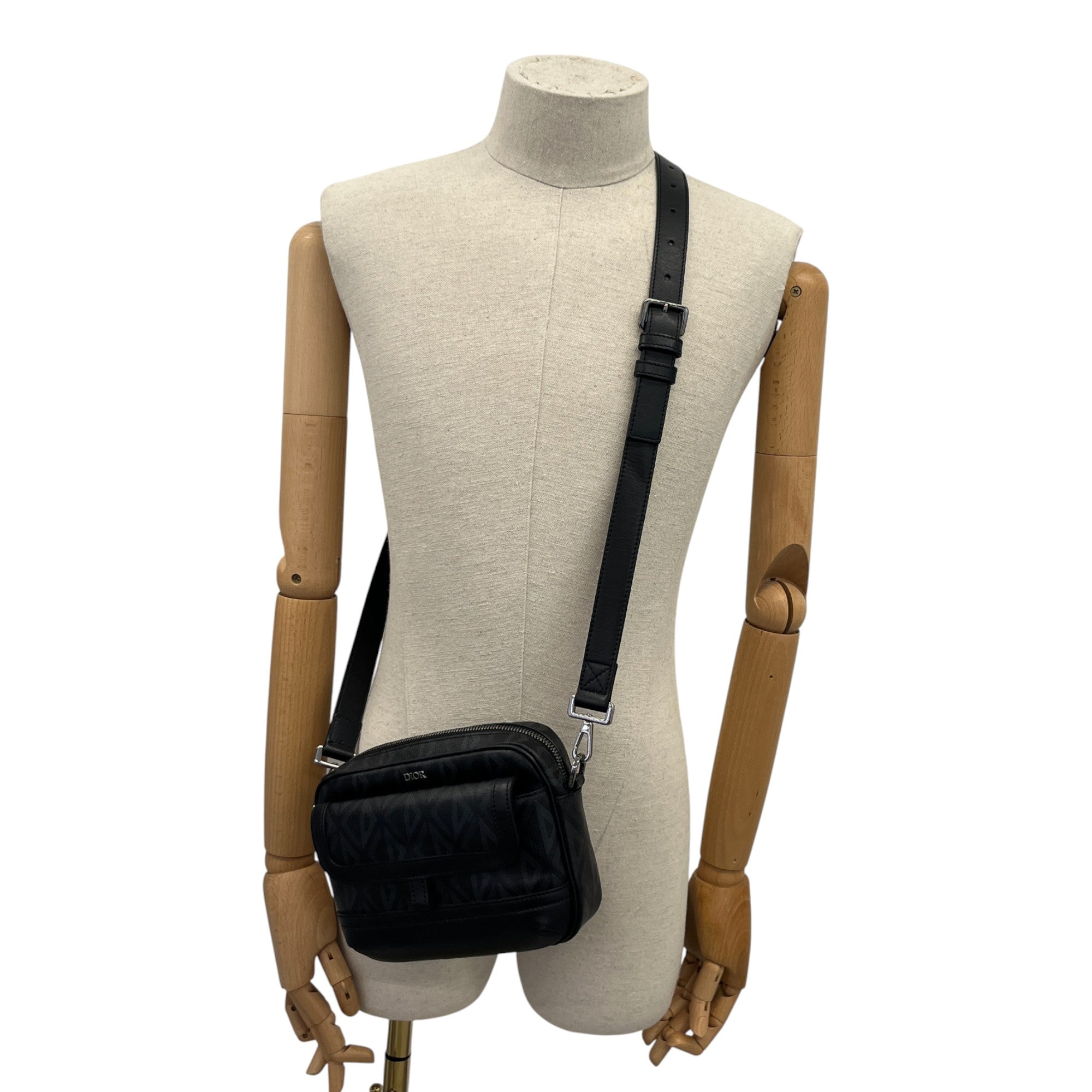 Men's Hit The Road Messenger Bag Black