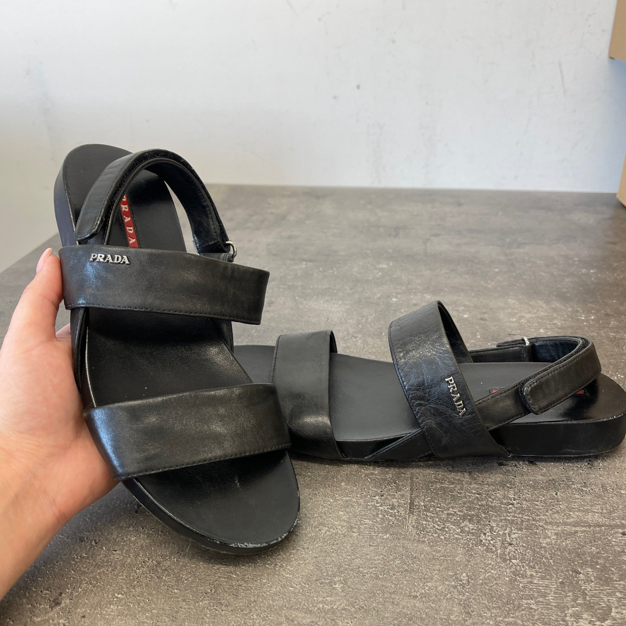 Women's Sport Sandals Black Size EU 38 / UK 5