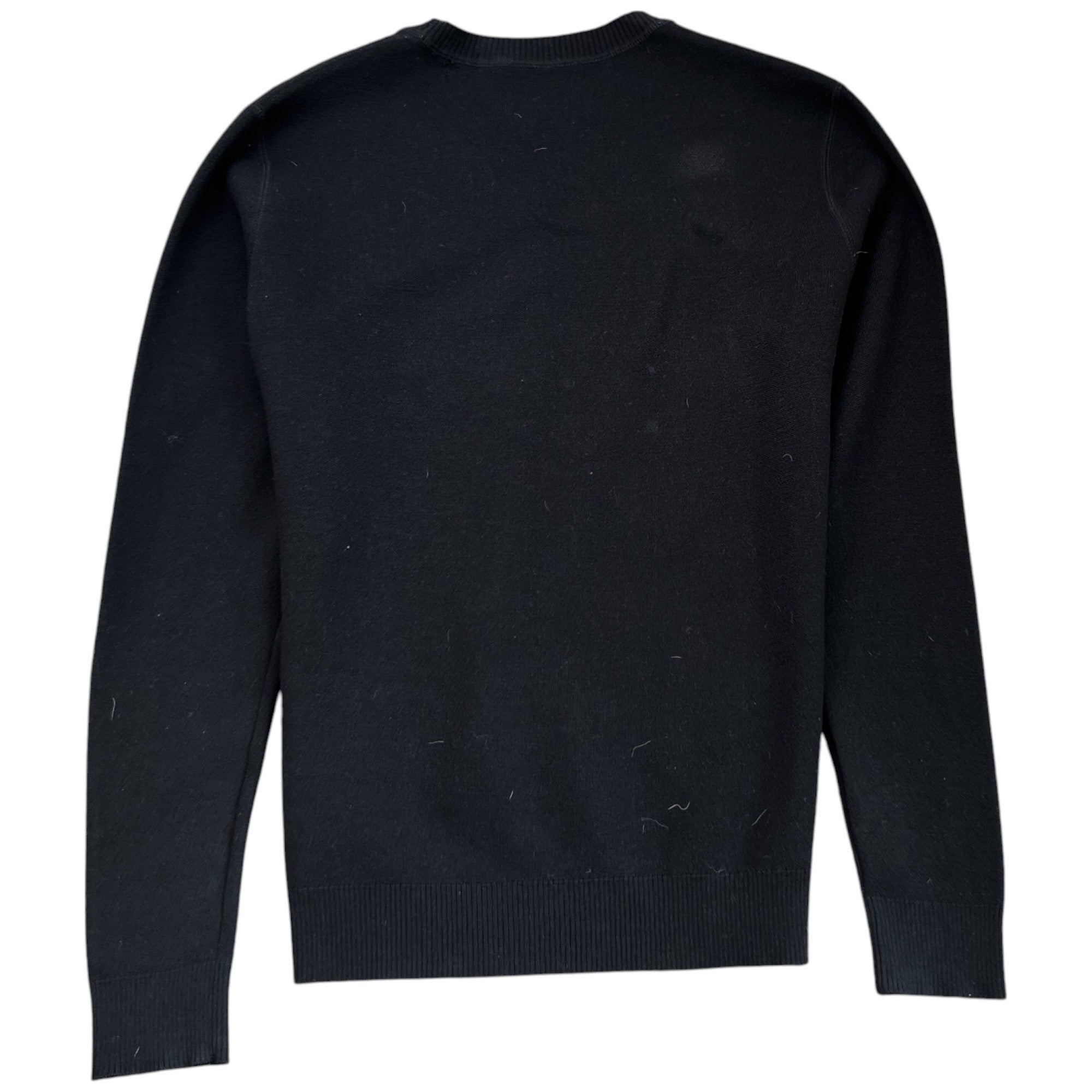 Men's Monster Eyes Embroidered Logo Sweatshirt Black Size IT 52 / UK XL