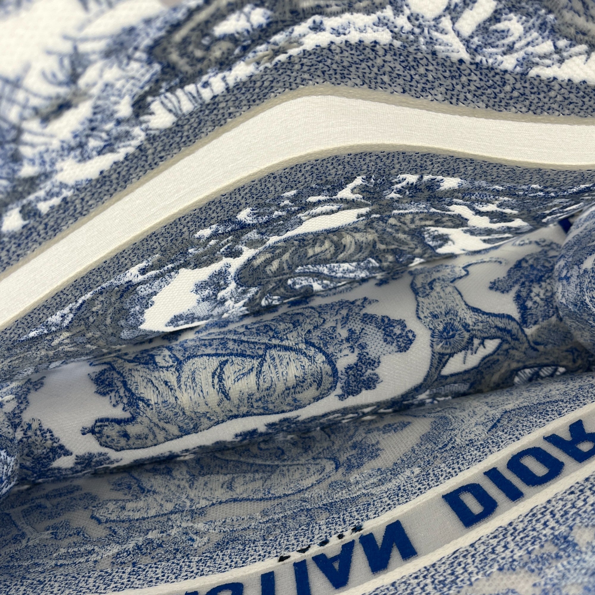 Women's Large Book Tote Bag Blue