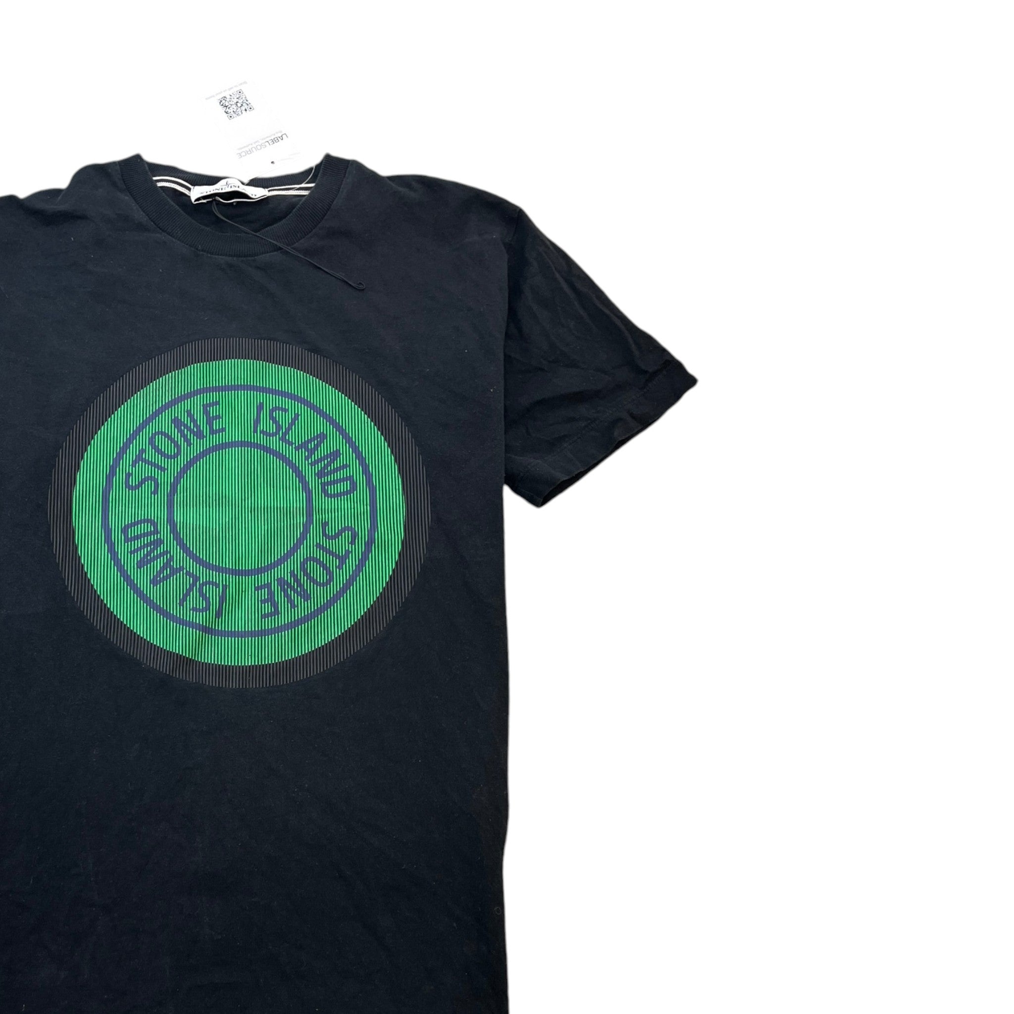 Men's Logo Print T-Shirt Black Size M