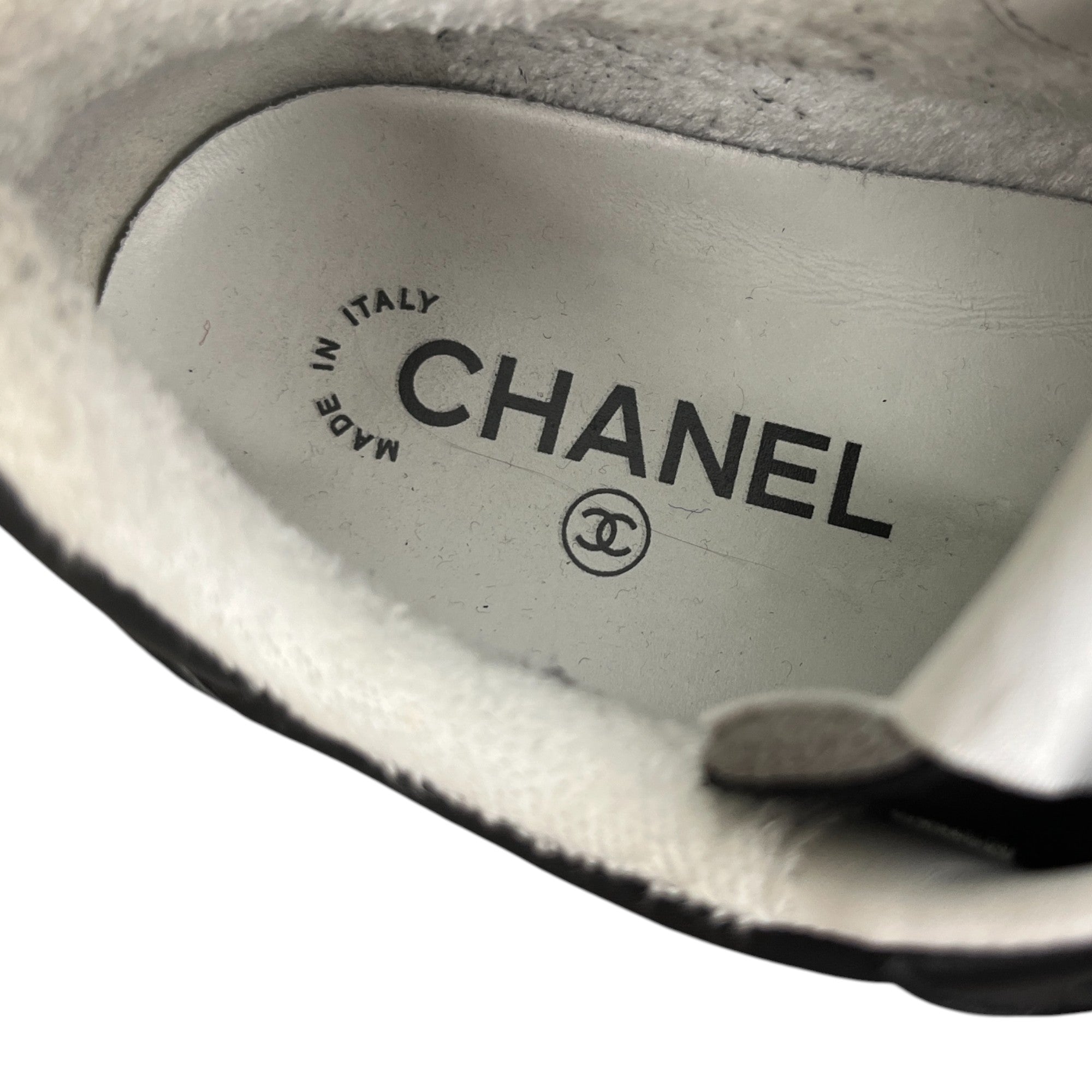 Women's Quilted Low Trainers Black Size EU 39 / UK 6