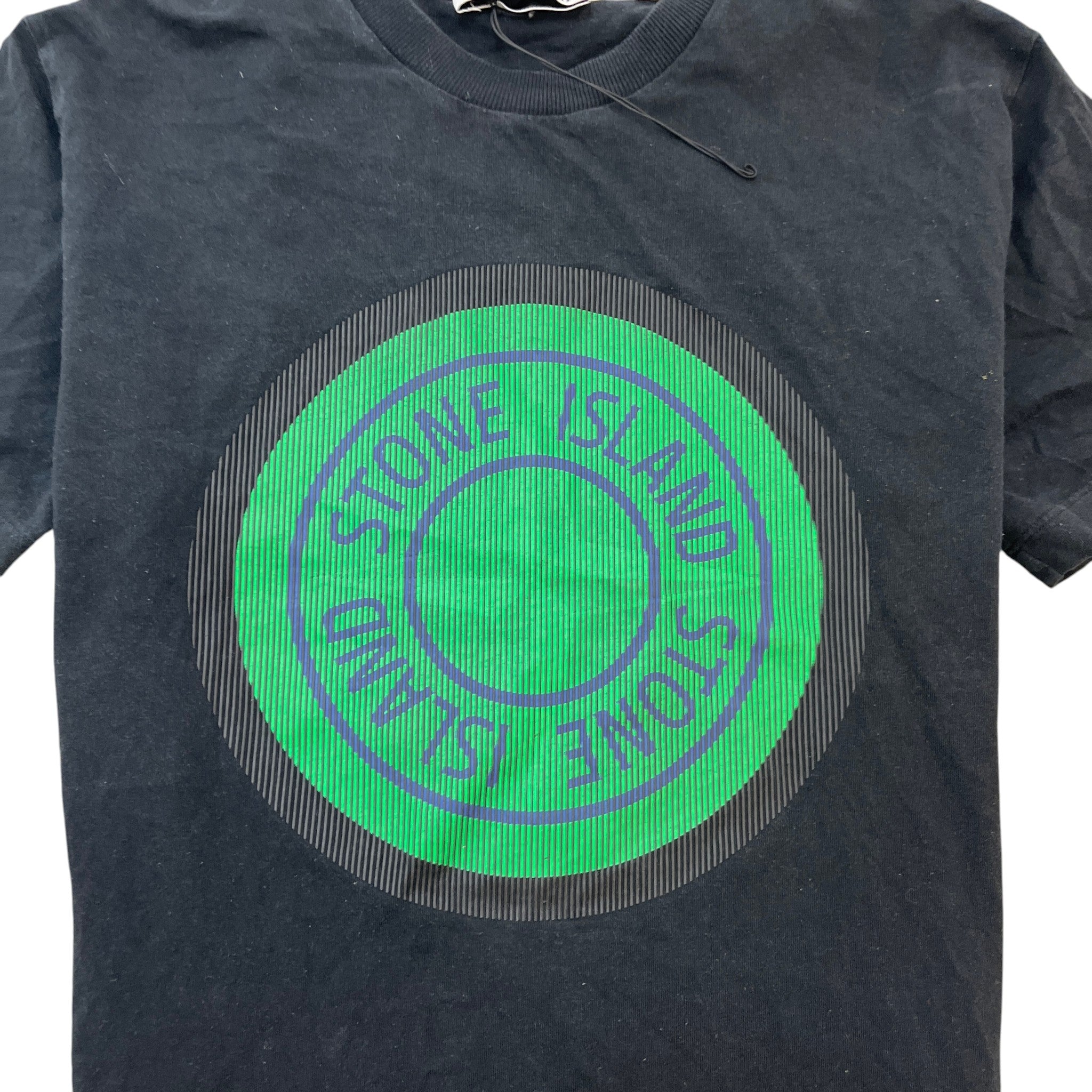 Men's Logo Print T-Shirt Black Size M