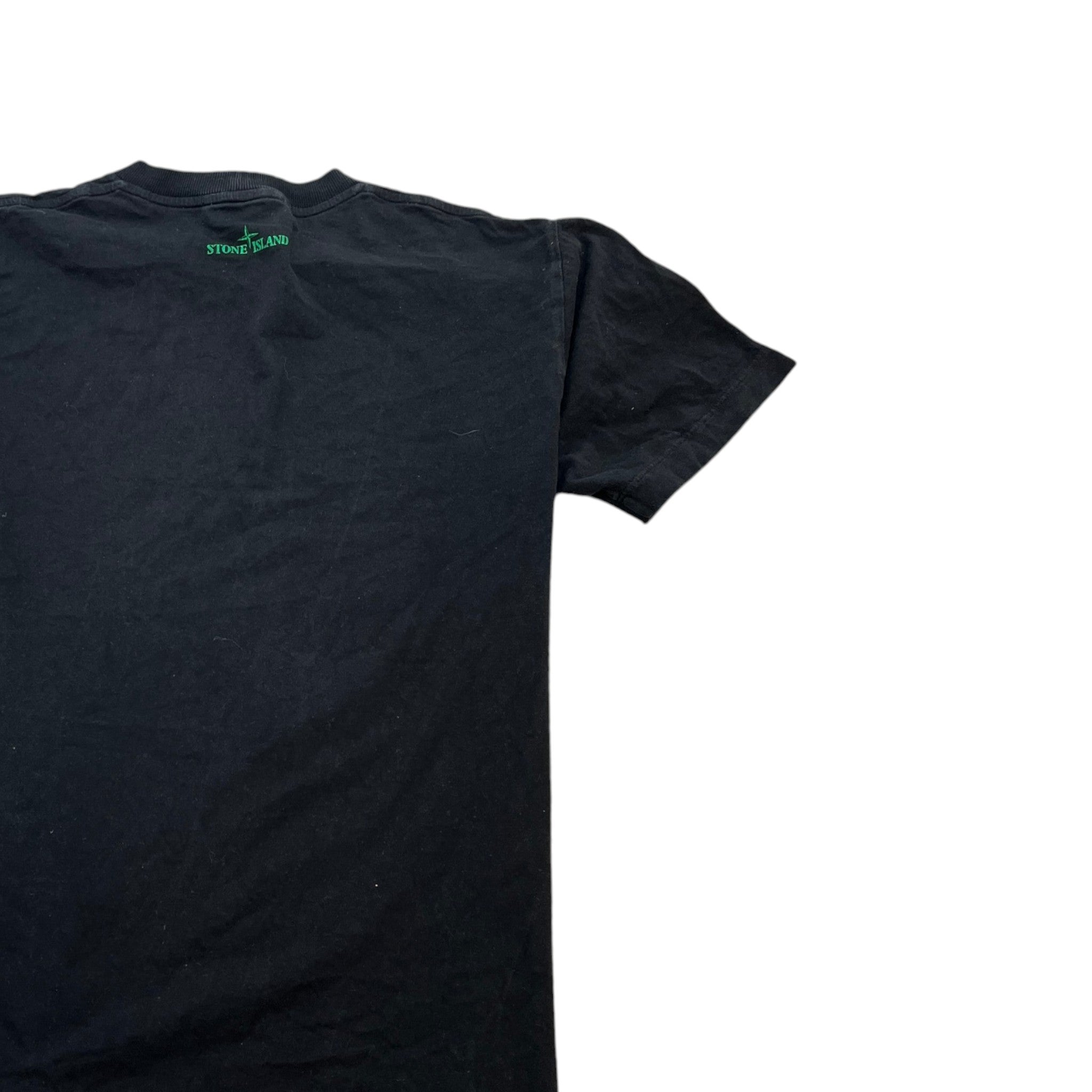 Men's Logo Print T-Shirt Black Size M