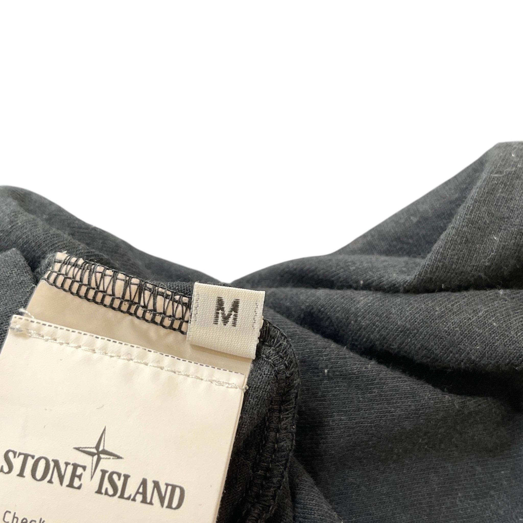 Men's Logo Print T-Shirt Black Size M