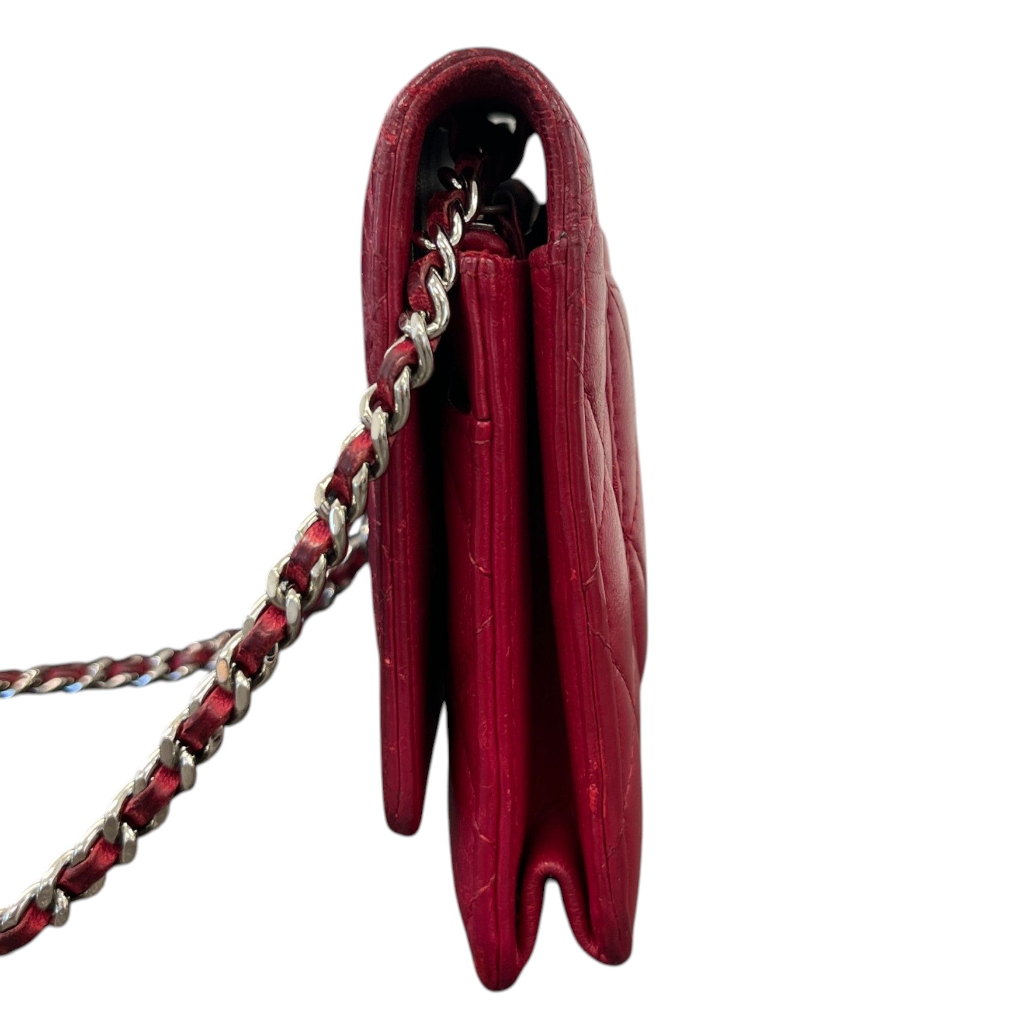 Women's Timeless Wallet On Chain Bag Red