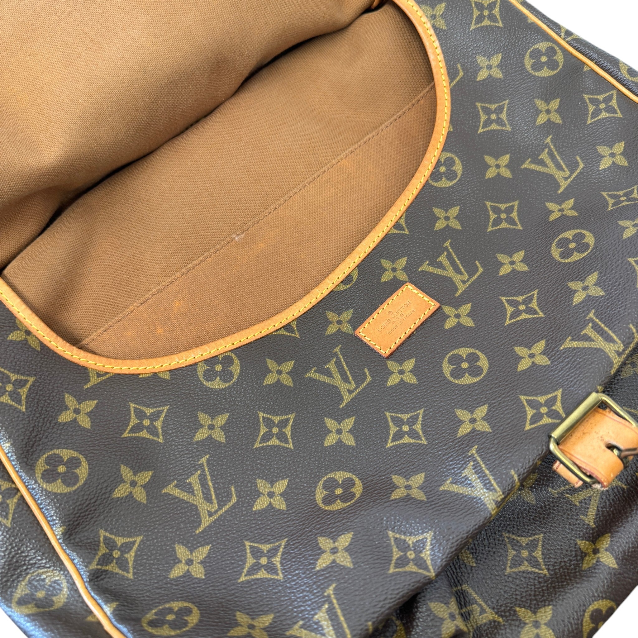 Women's Monogram Saumur 35 Handbag Brown