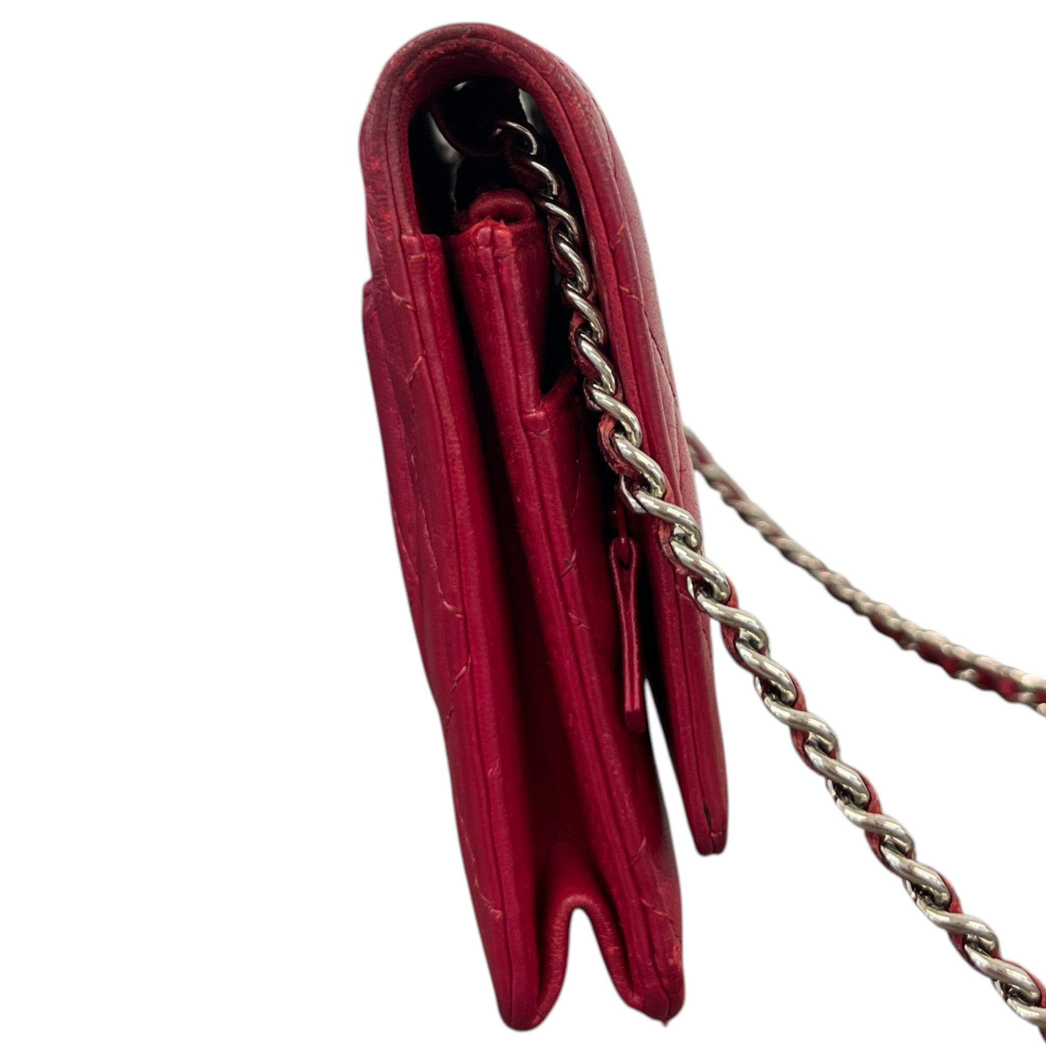 Women's Timeless Wallet On Chain Bag Red