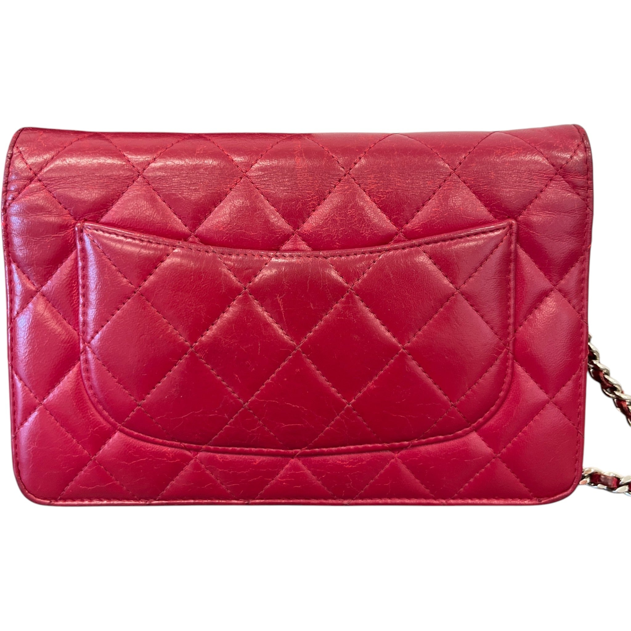 Women's Timeless Wallet On Chain Bag Red