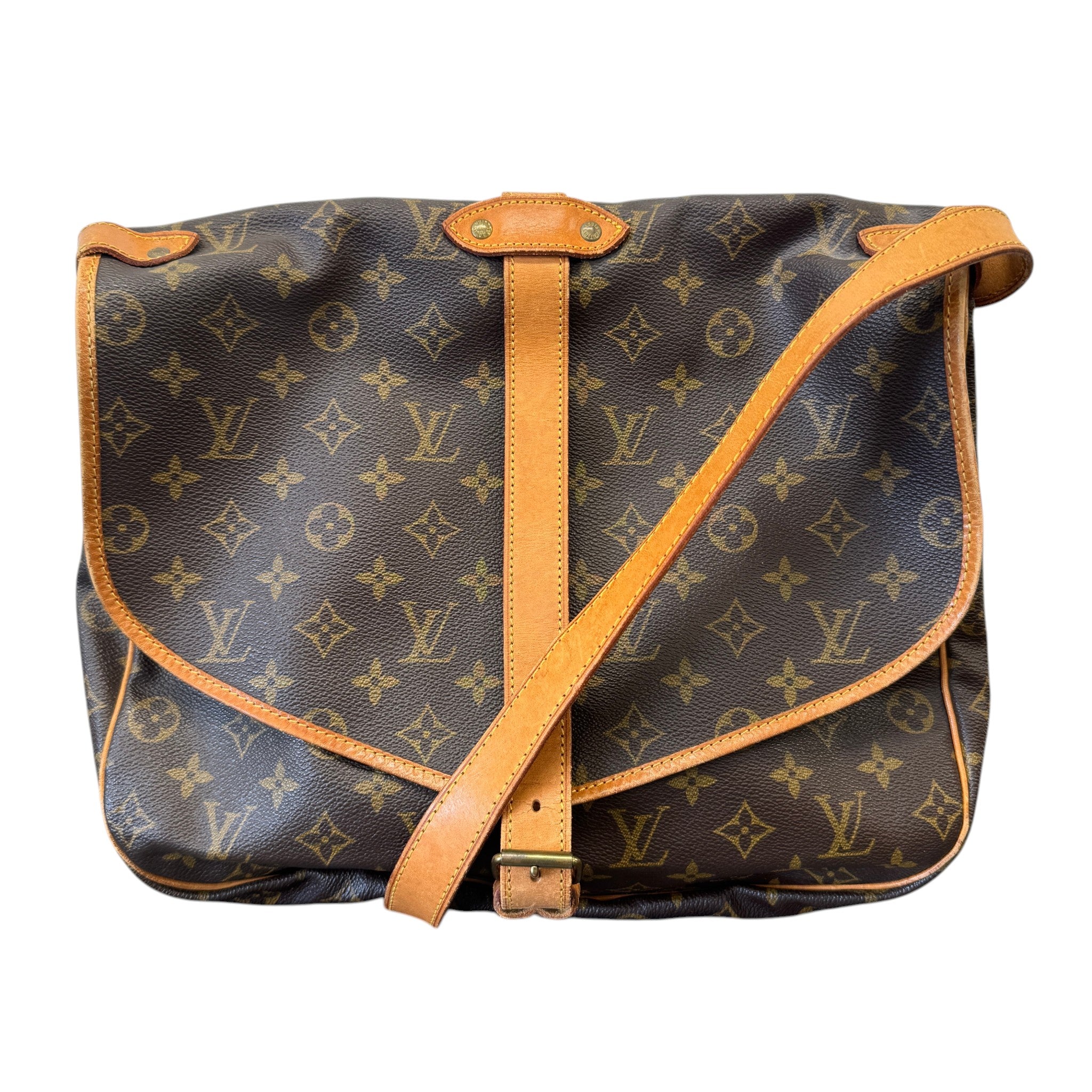 Women's Monogram Saumur 35 Handbag Brown