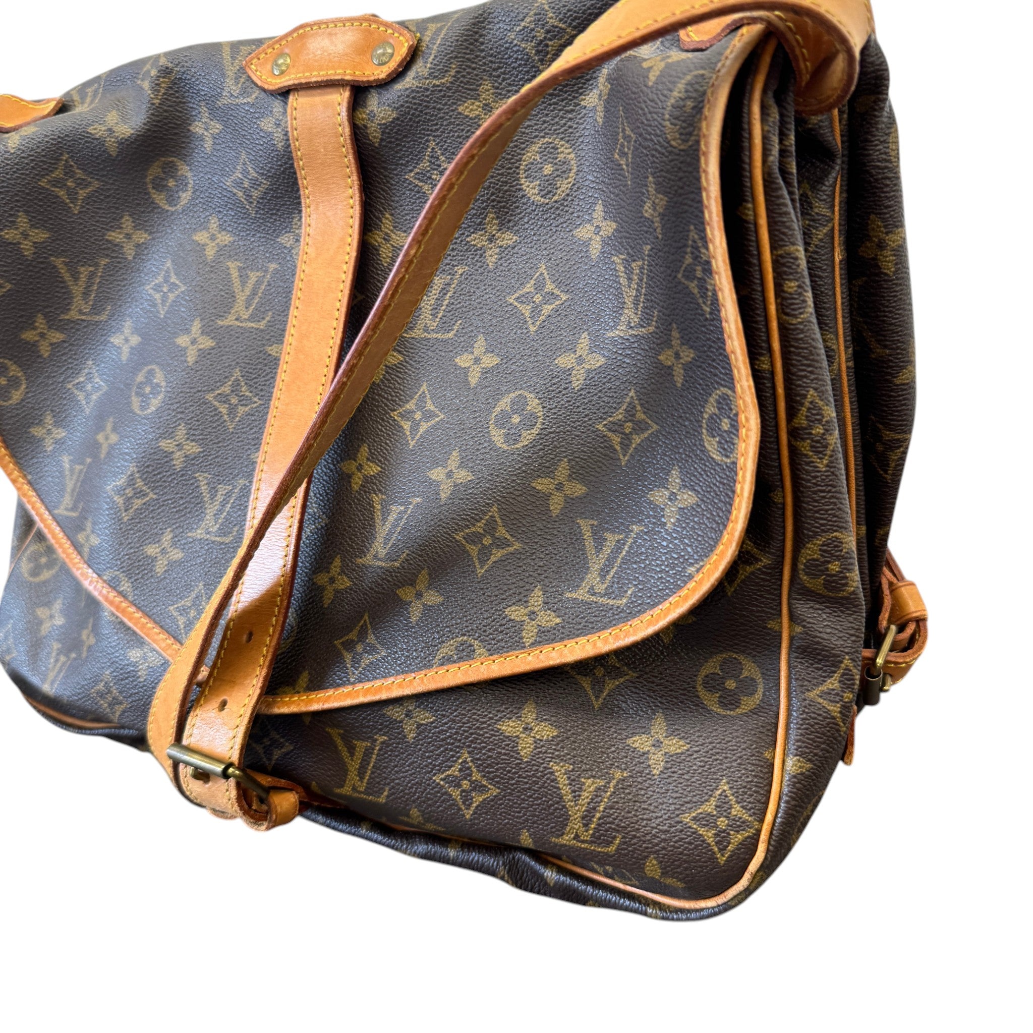 Women's Monogram Saumur 35 Handbag Brown