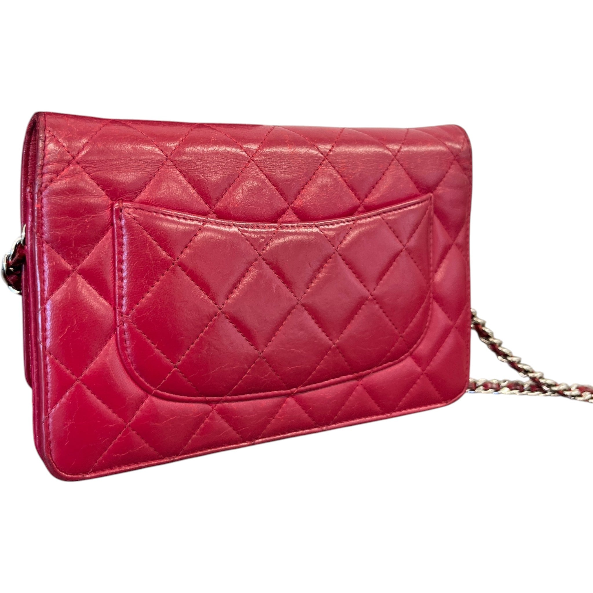 Women's Timeless Wallet On Chain Bag Red