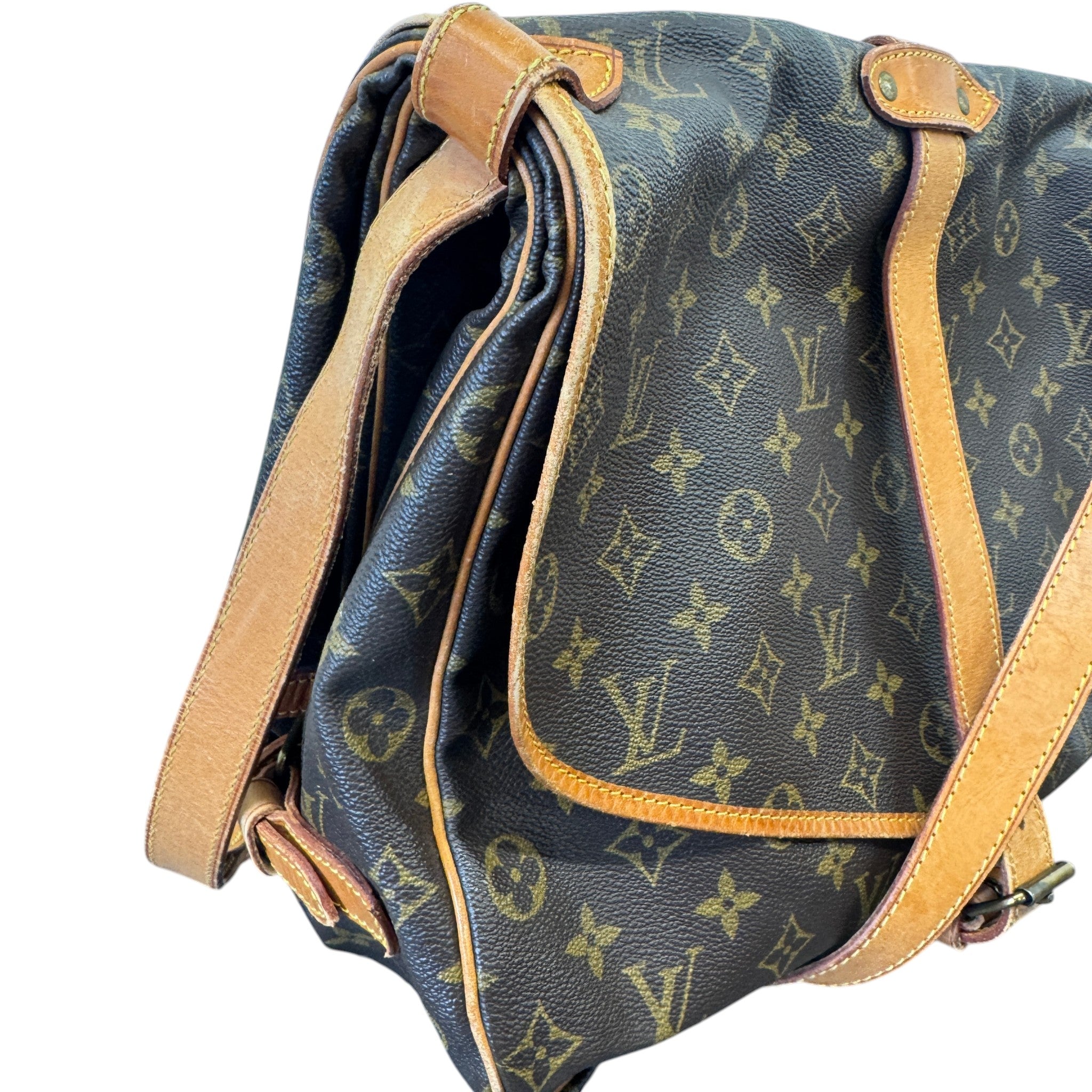 Women's Monogram Saumur 35 Handbag Brown