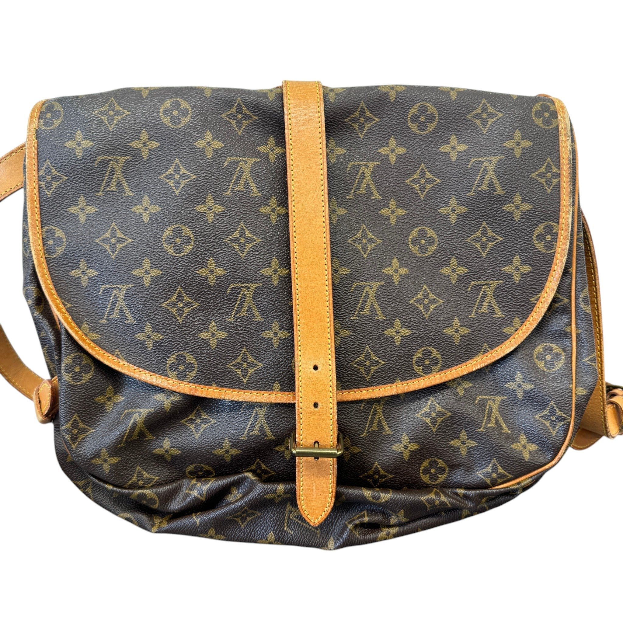 Women's Monogram Saumur 35 Handbag Brown