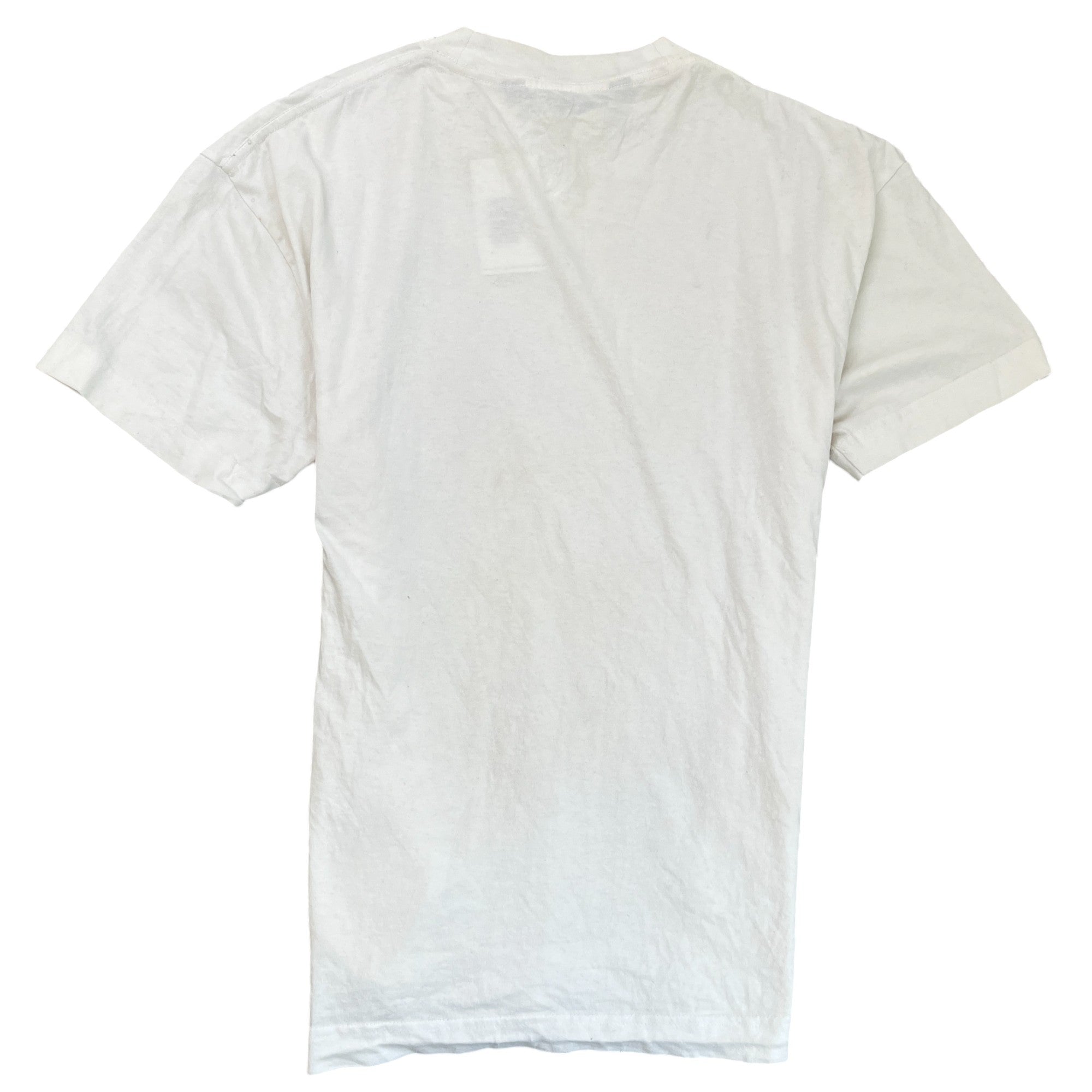 Men's Logo Print T-Shirt White Size M