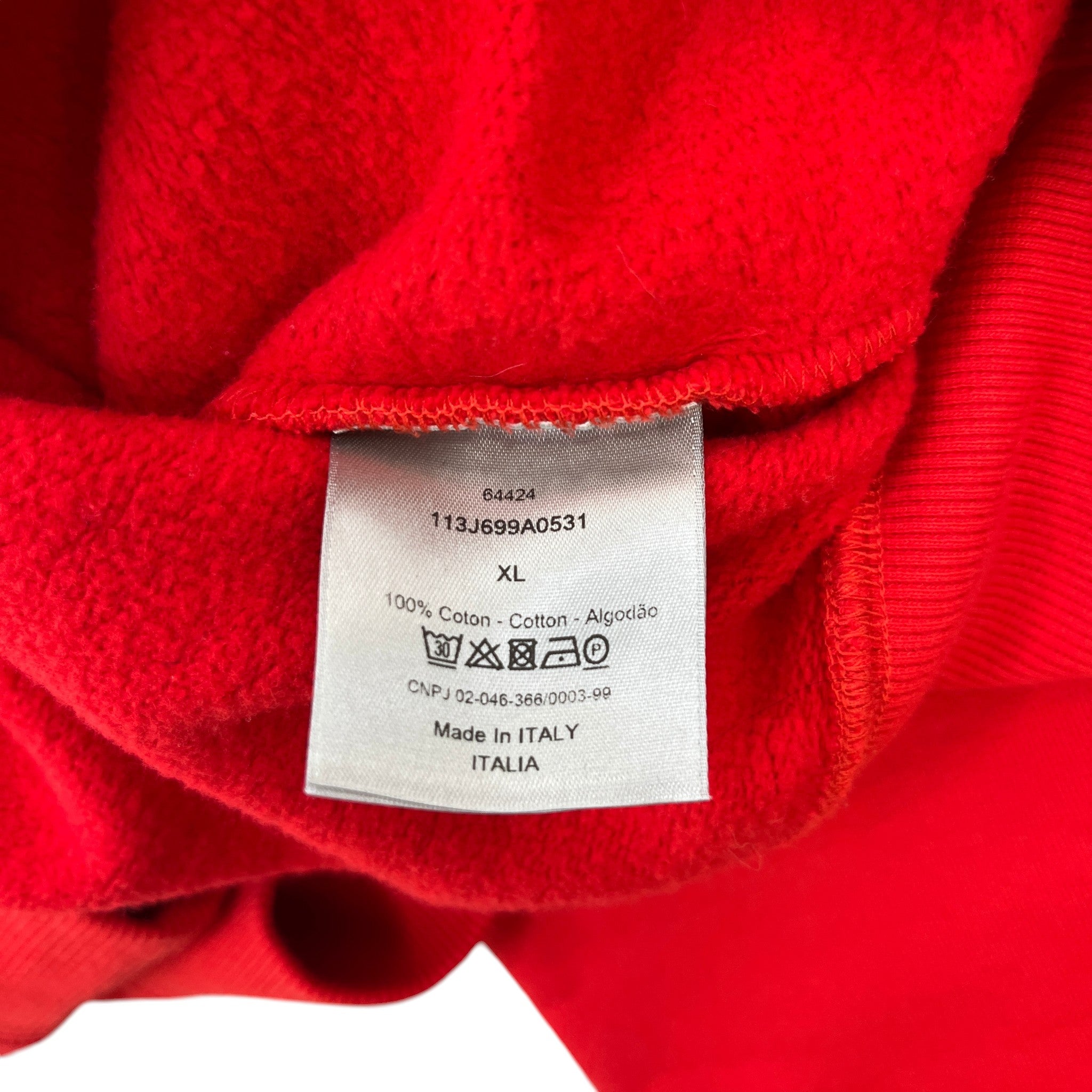 Men's Cd Icon Jumper Red Size XL