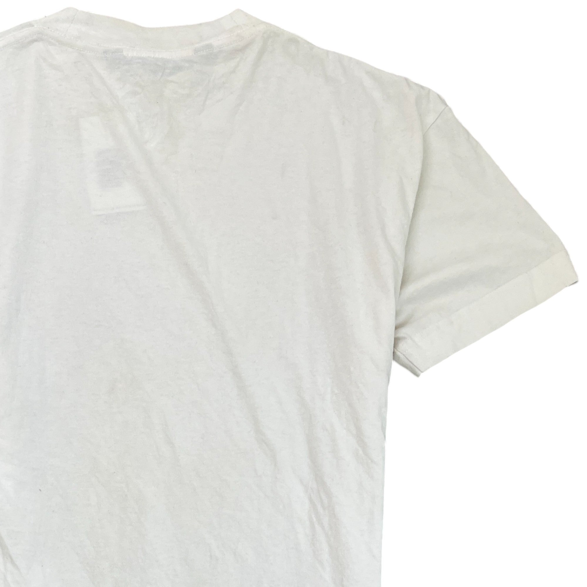 Men's Logo Print T-Shirt White Size M