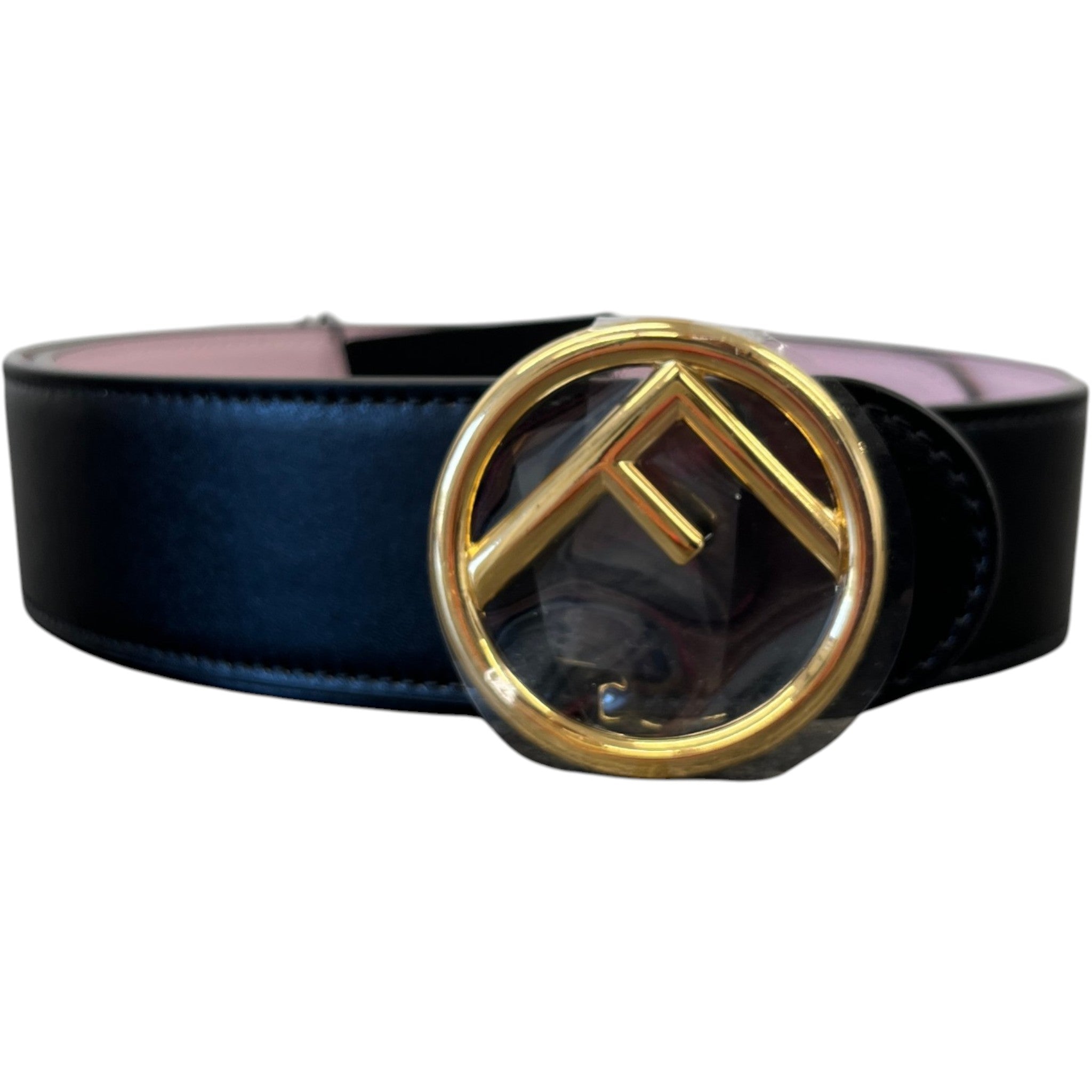 Women's F Is Fendi Belt Black Size 80CM / UK 8