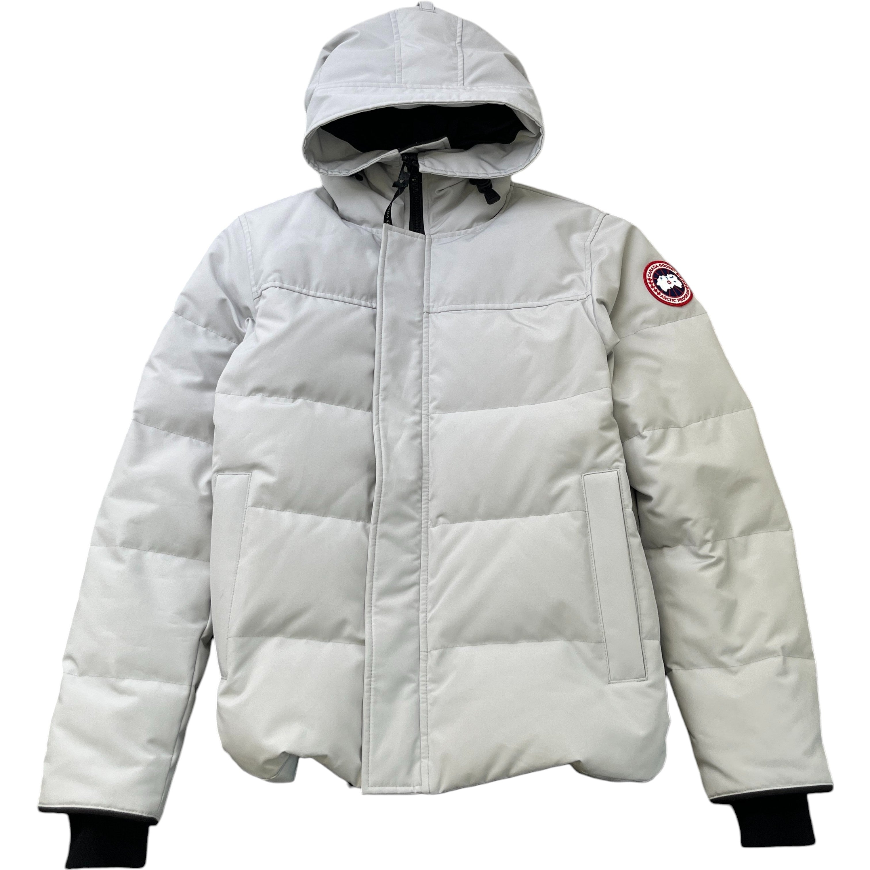 Men's Macmillan Parka Down Jacket Grey Size M