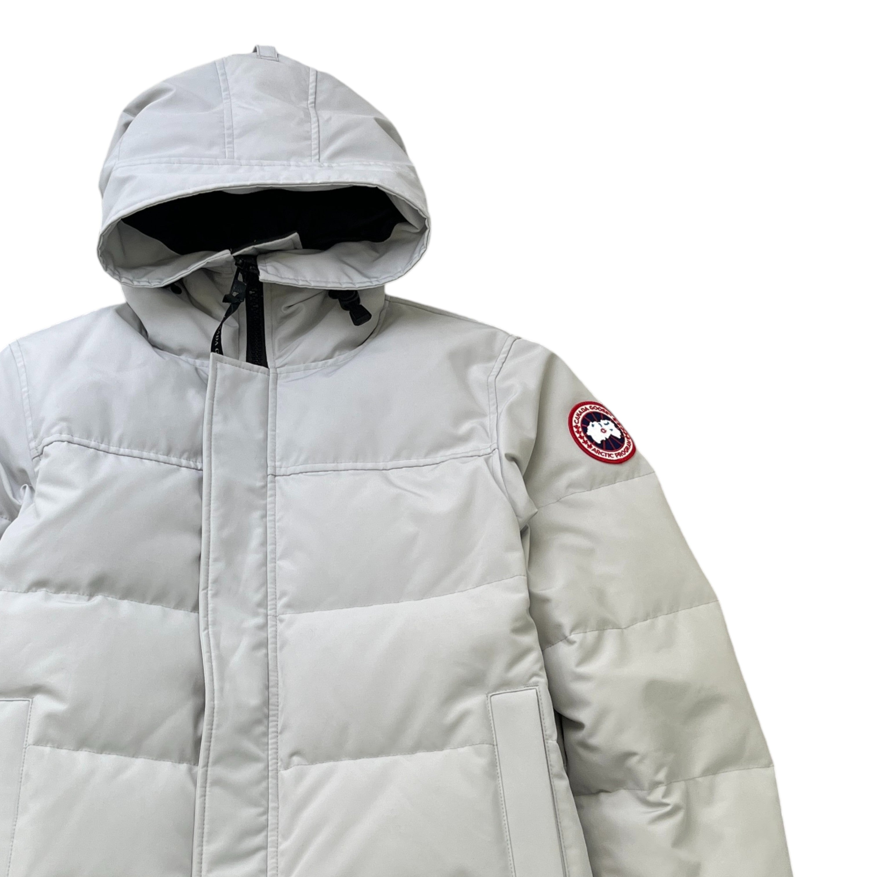 Men's Macmillan Parka Down Jacket Grey Size M