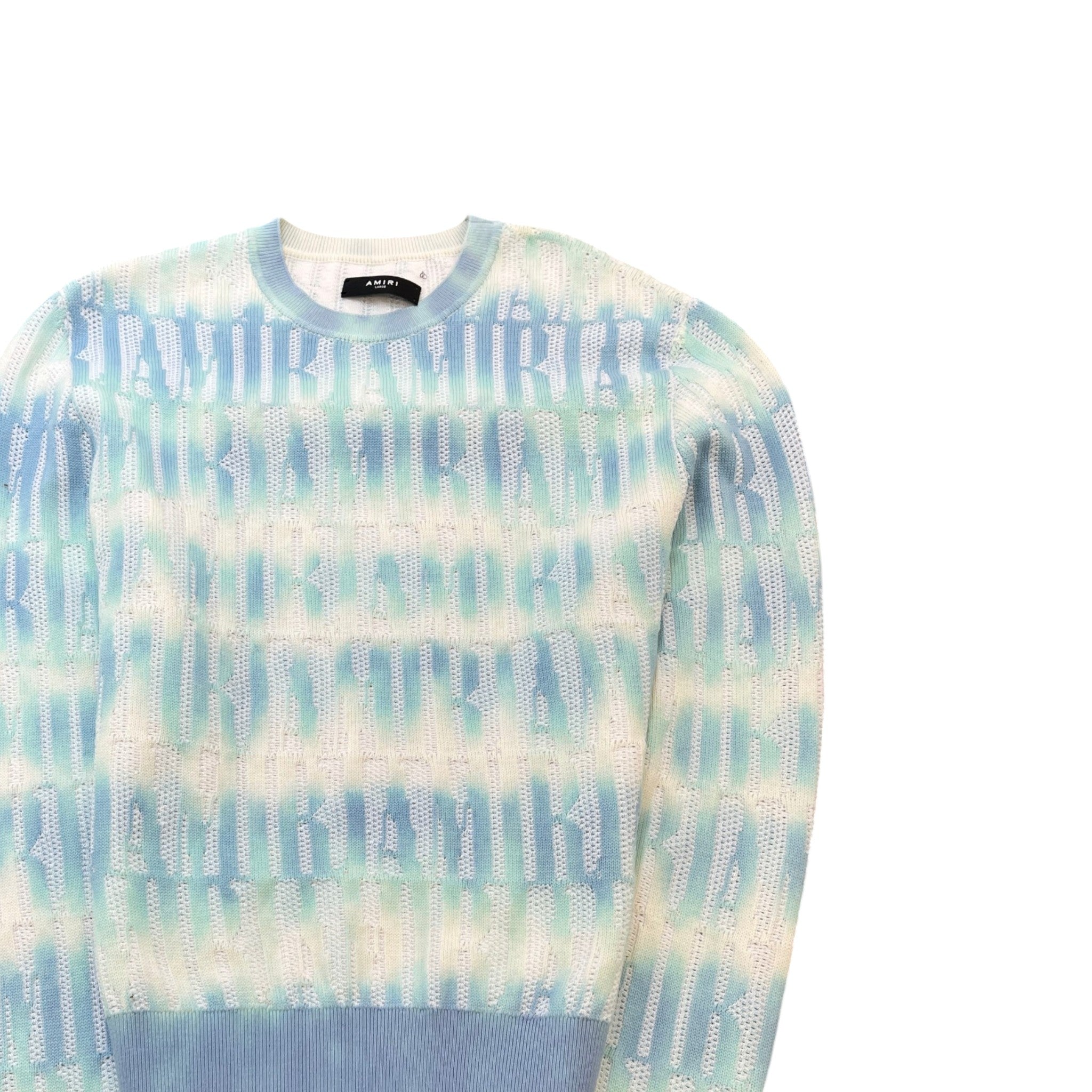 Men's Repeat Logo Jumper Blue Size L