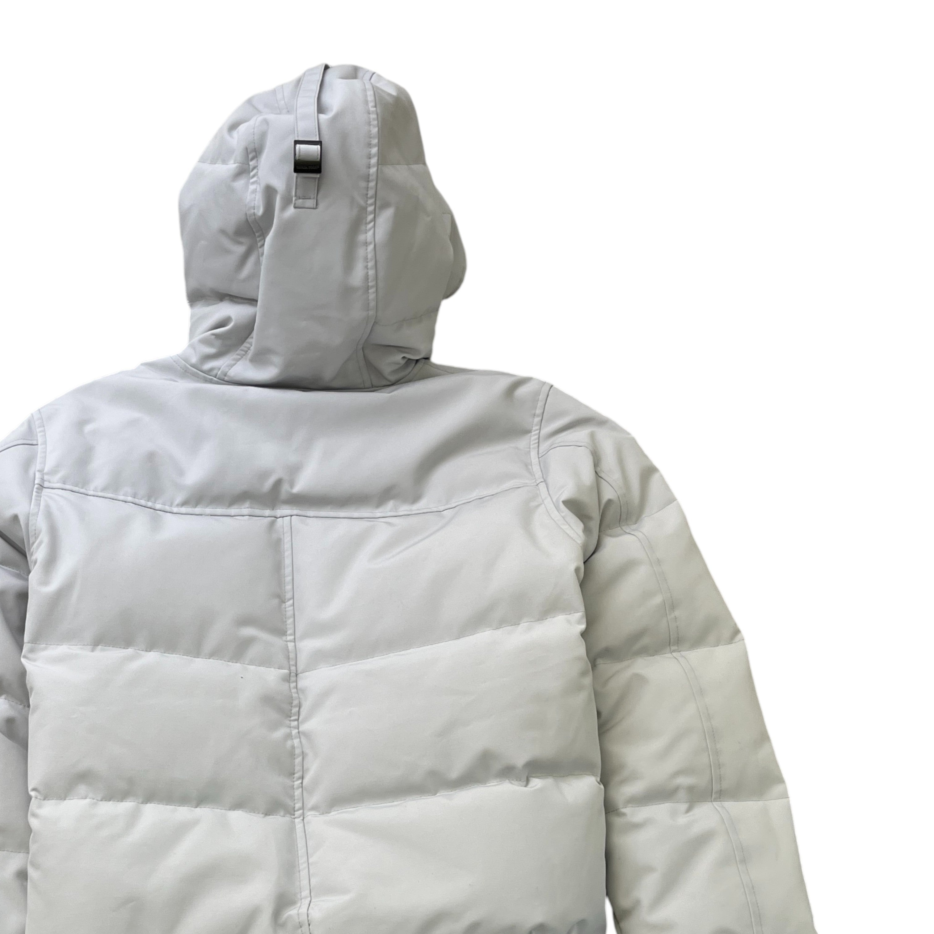Men's Macmillan Parka Down Jacket Grey Size M