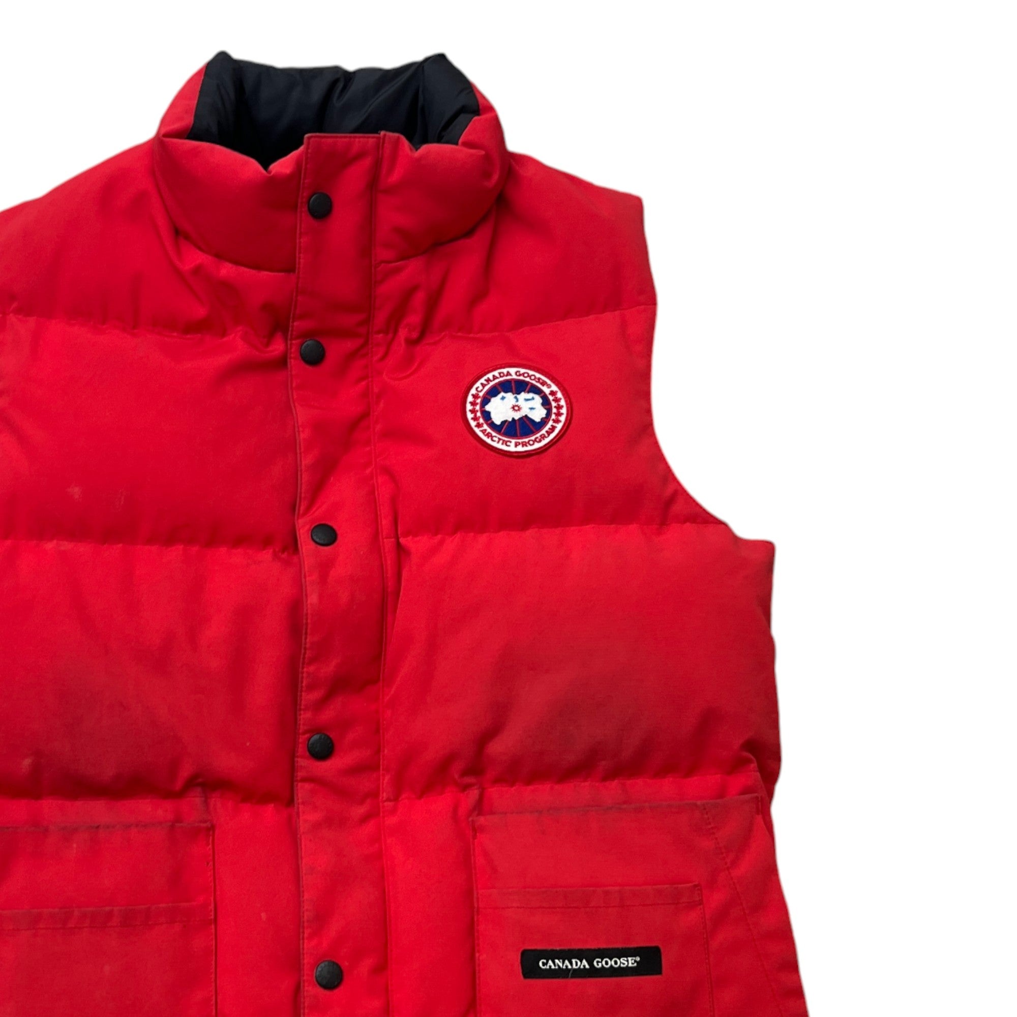 Men's Freestyle Gilet Red Size XS