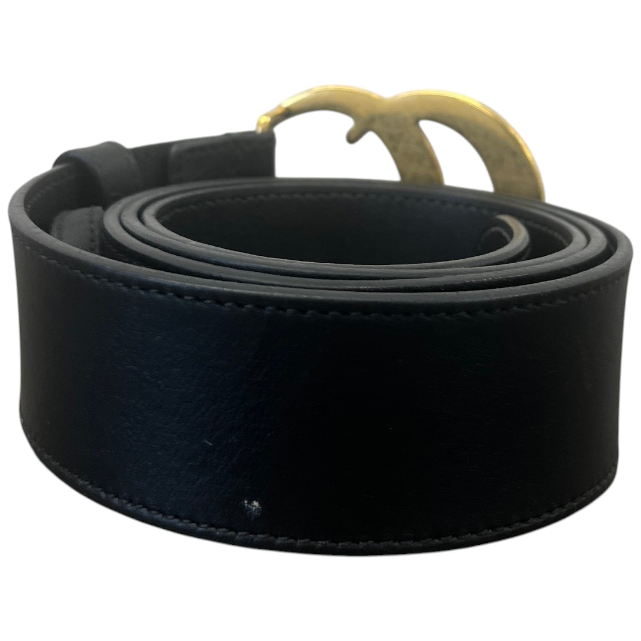 Men's Gg Marmont 90Cm Belt Black Size Waist 34"