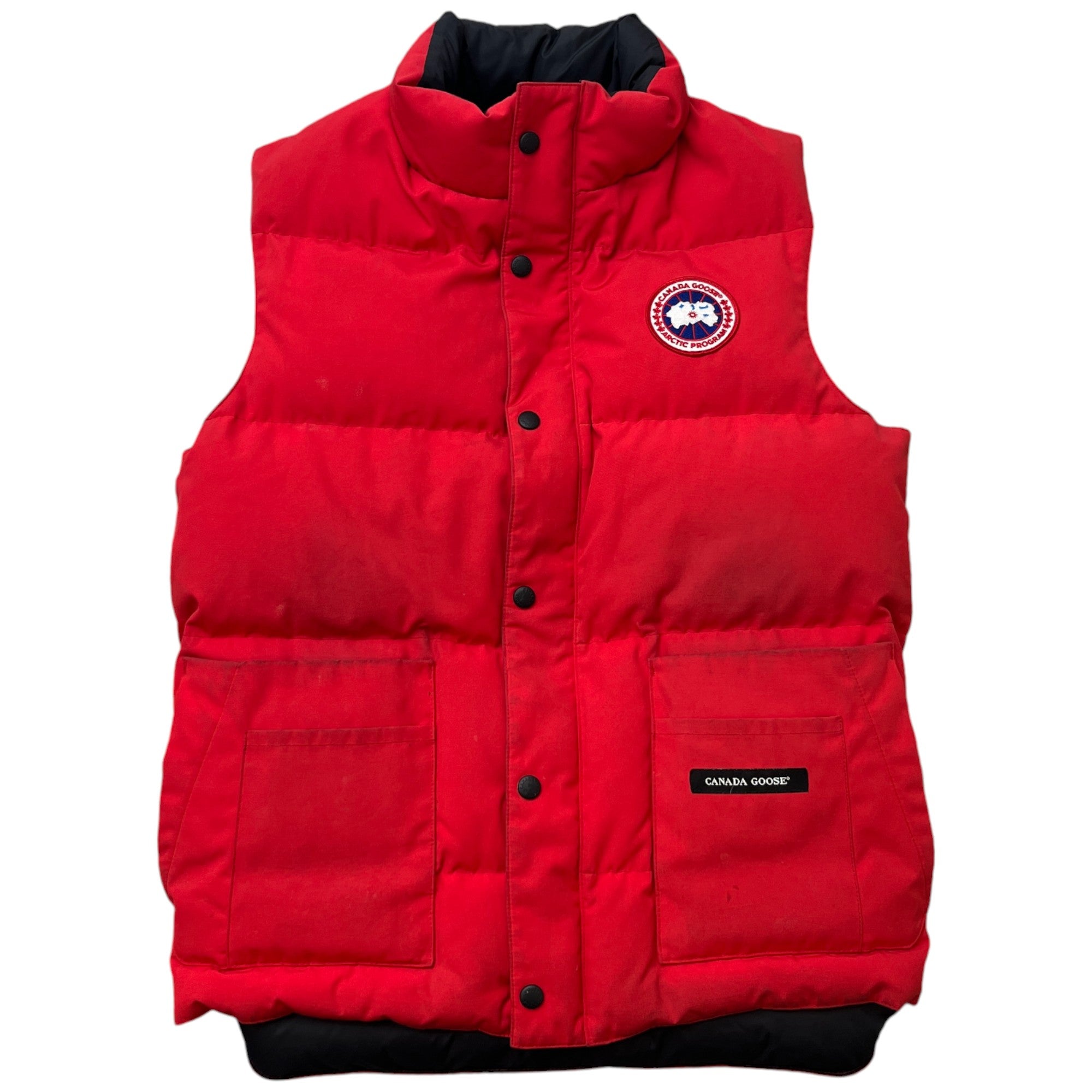 Men's Freestyle Gilet Red Size XS