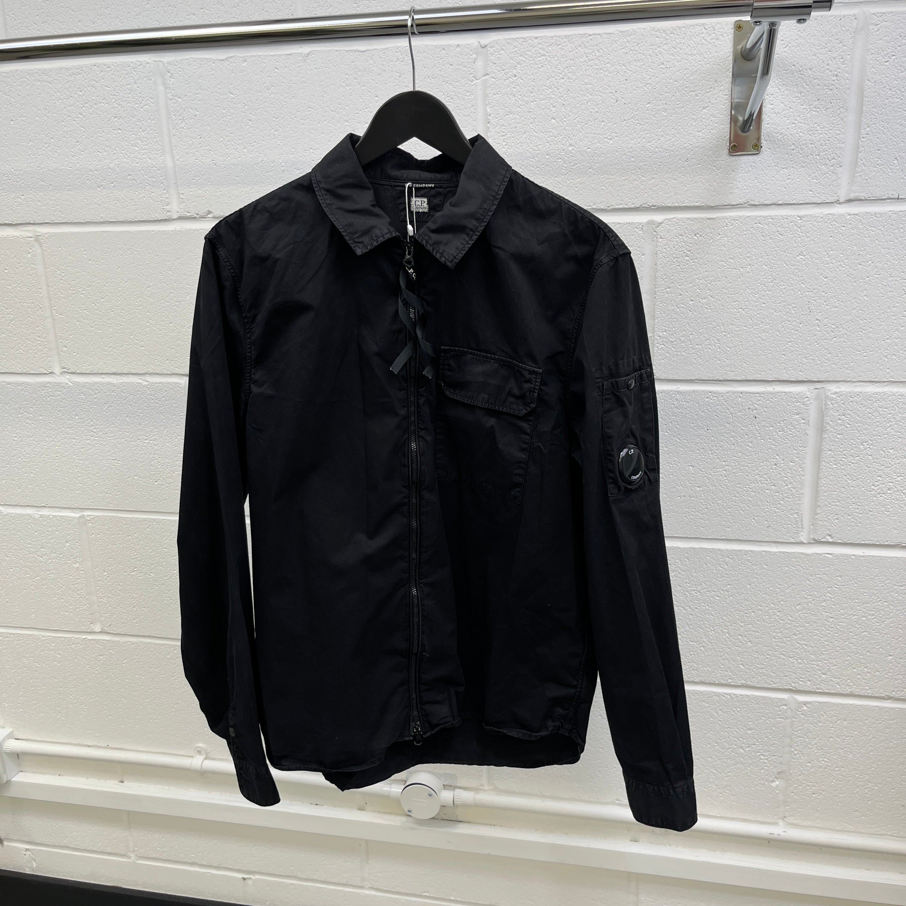 Men's Lens OverShirt Black Size L