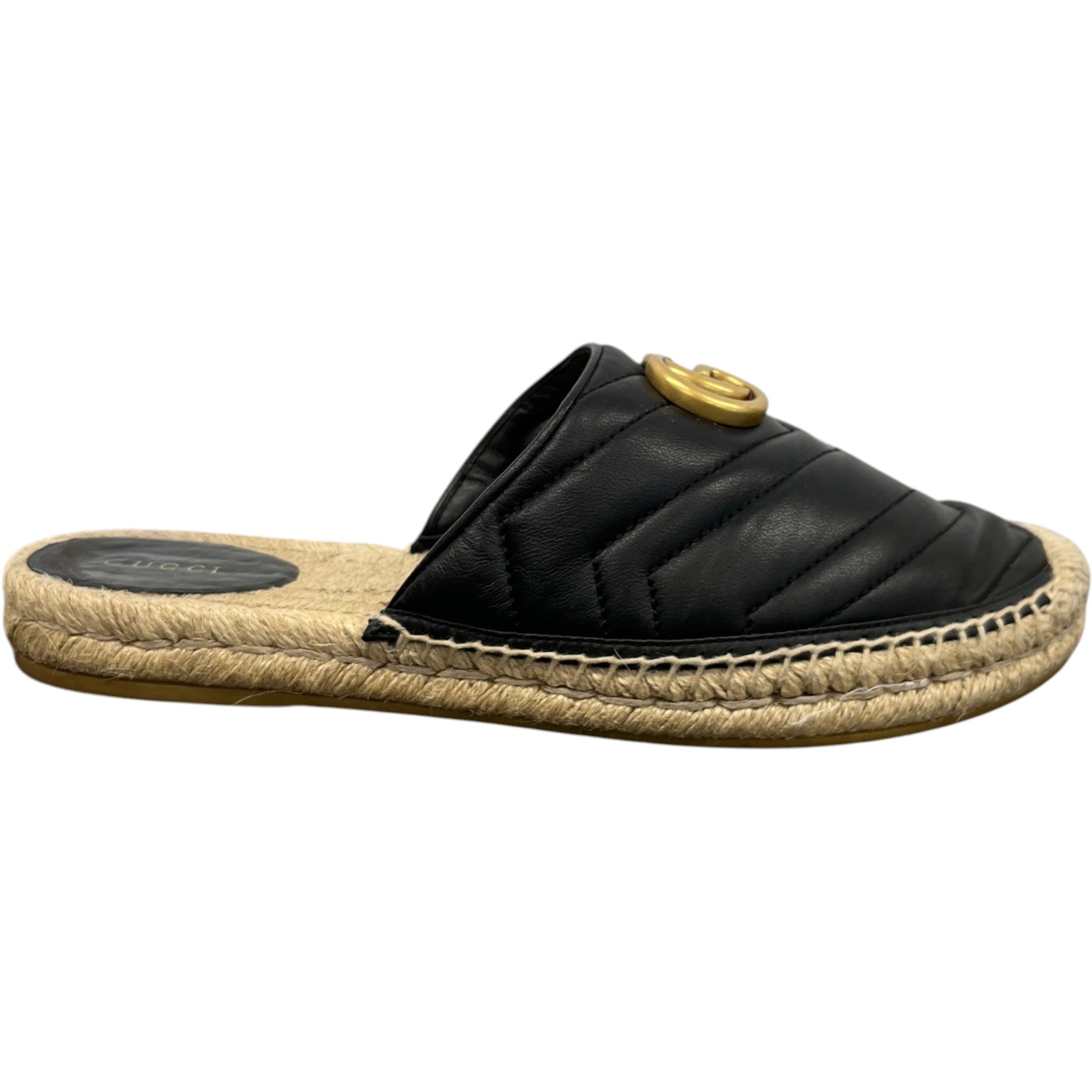 Women's Gg Marmont Loafers Black Size EU 39 / UK 6