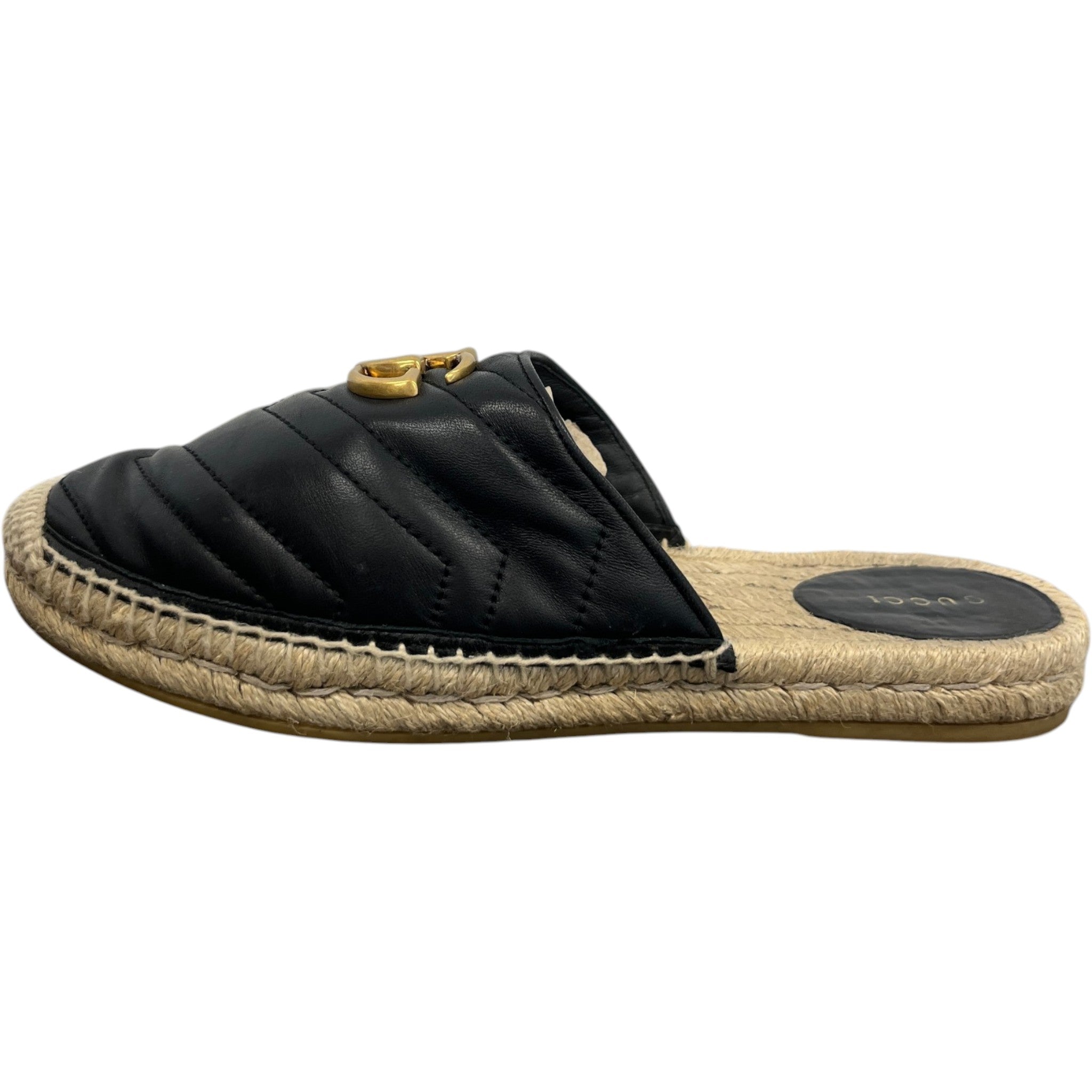 Women's Gg Marmont Loafers Black Size EU 39 / UK 6