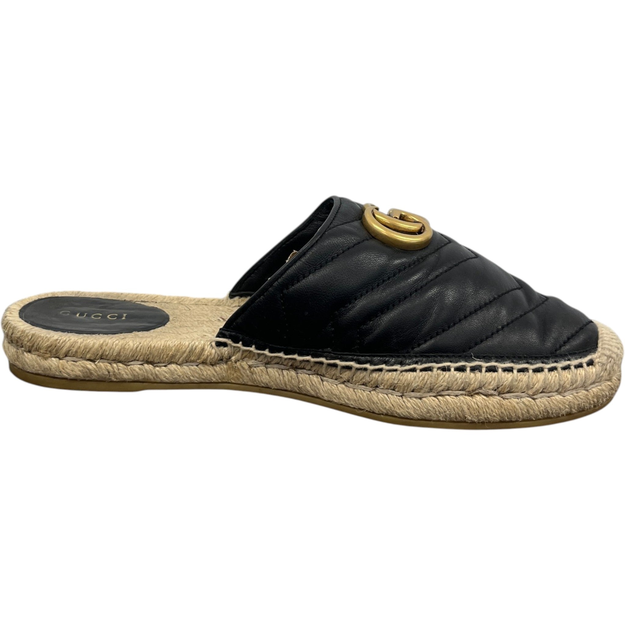 Women's Gg Marmont Loafers Black Size EU 39 / UK 6