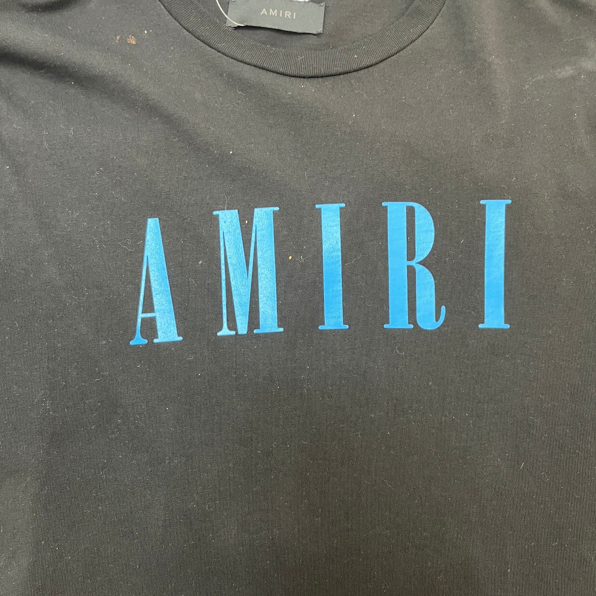 Men's Logo Print T-Shirt Black Size L