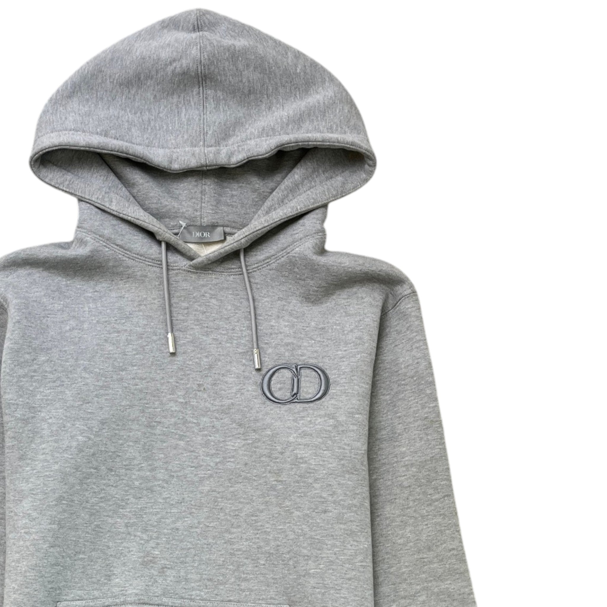 Men's Cd Icon Hoodie Grey Size XS