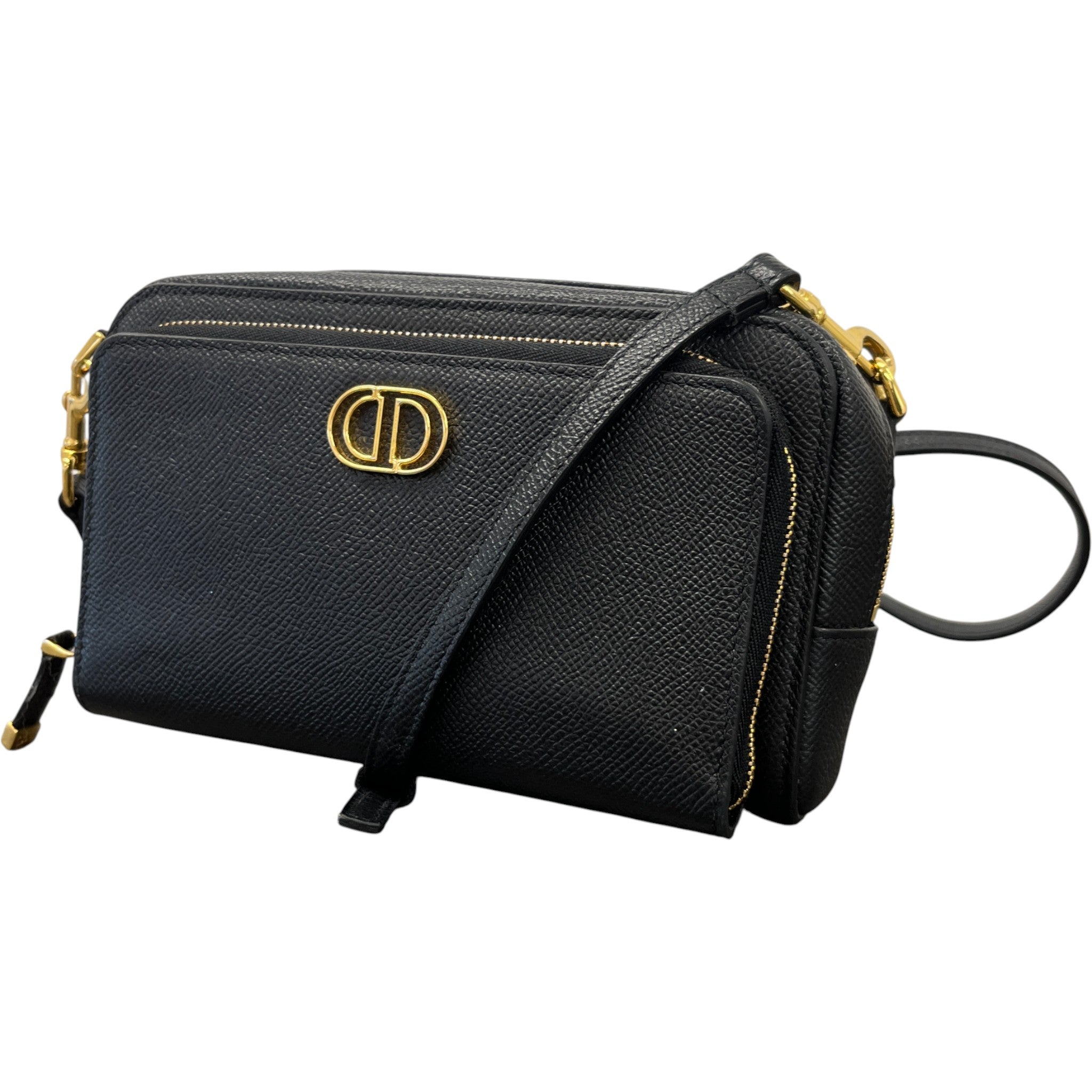 Women's Caro Double Pouch Bag Black