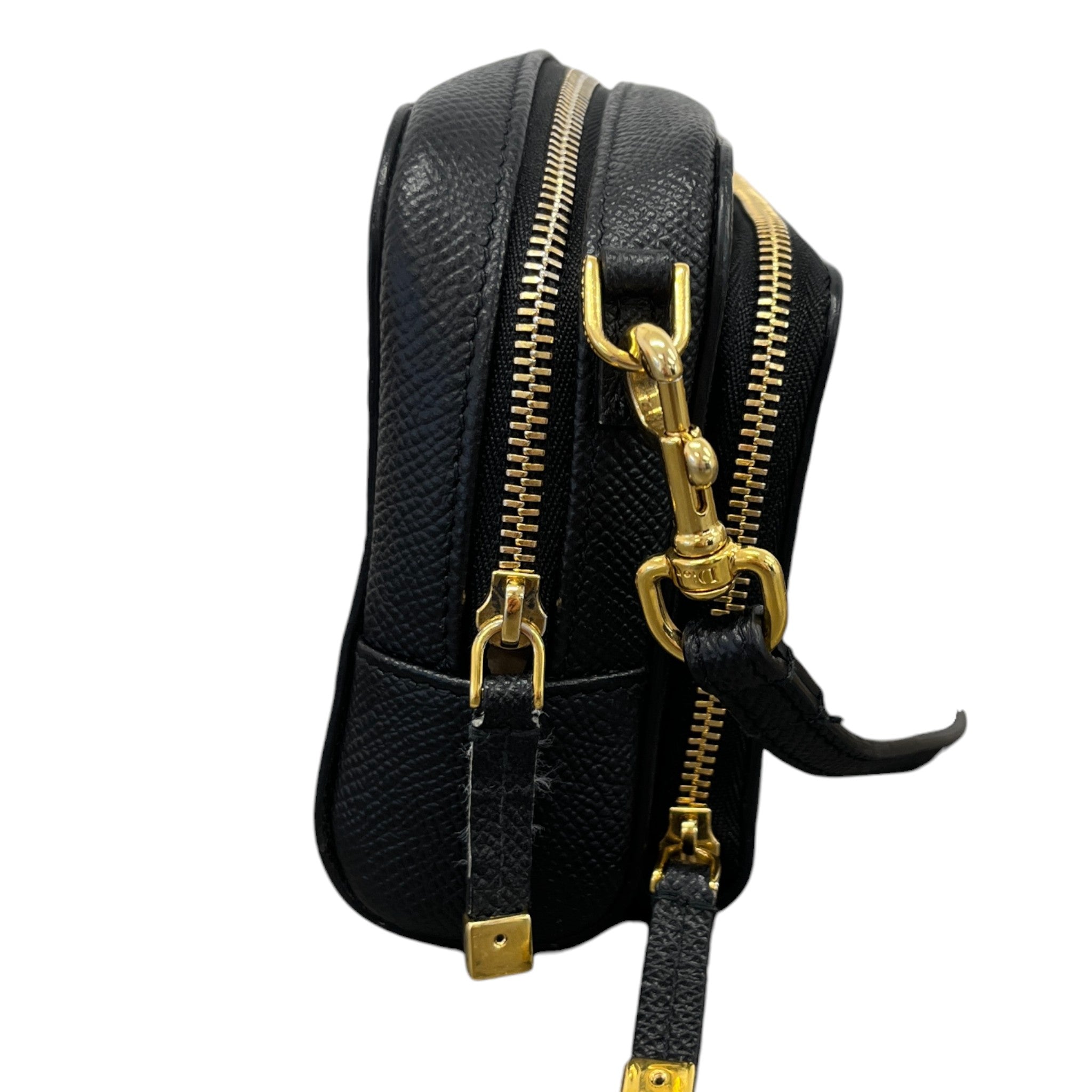 Women's Caro Double Pouch Bag Black