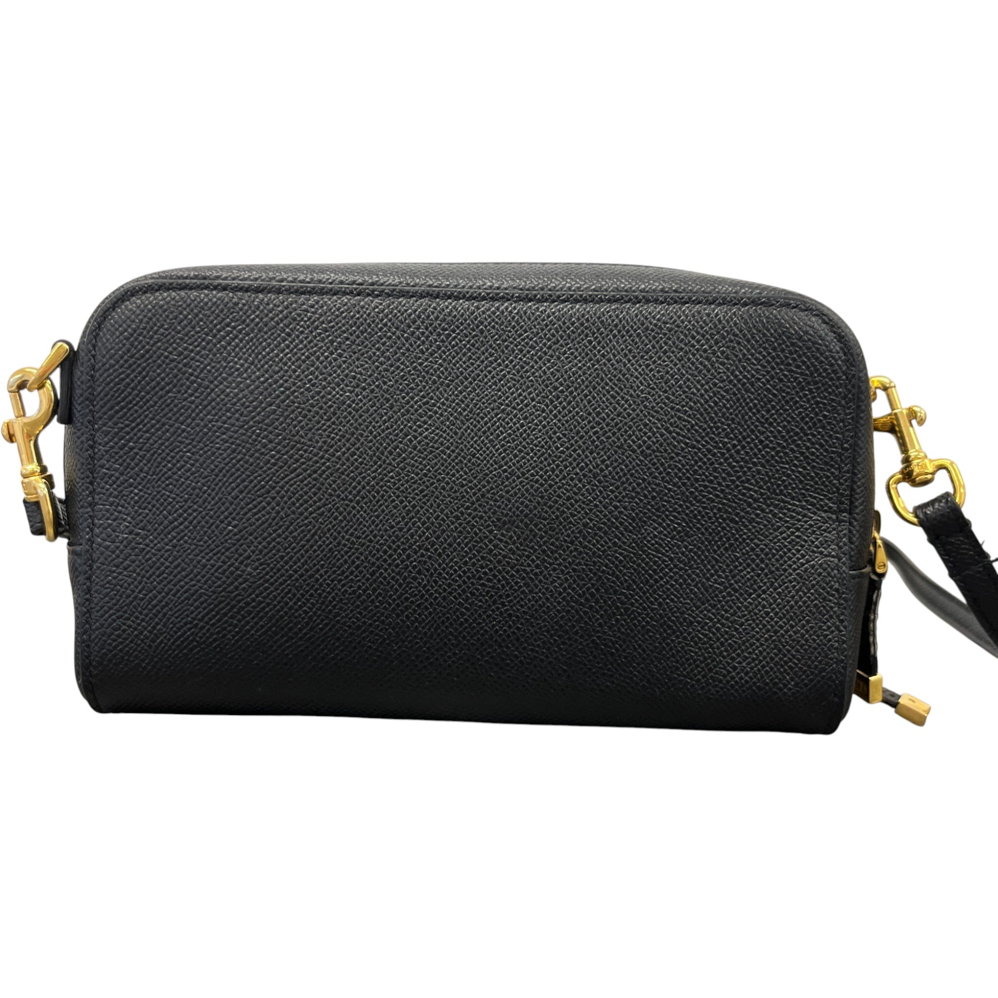 Women's Caro Double Pouch Bag Black